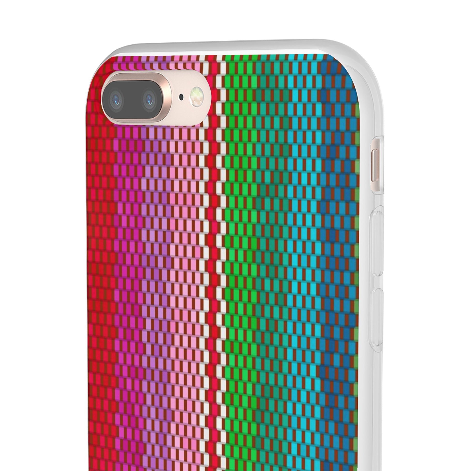 Colorful Striped Flexi Phone Case (iPhone & Samsung Compatible) - FORMO