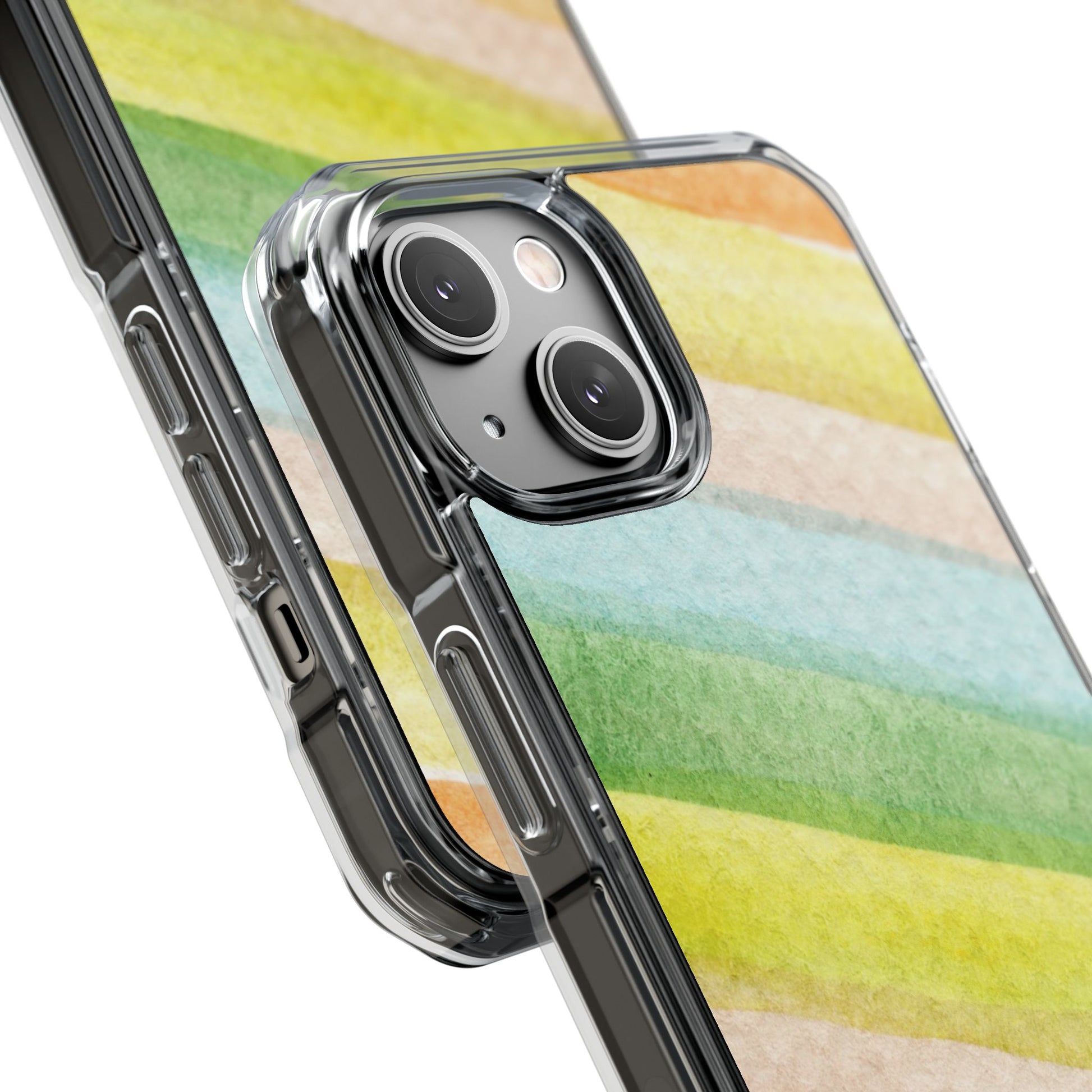 Colorful Watercolor Magnetic Phone Case for Impact Protection, Cute Phone Cover, Stylish Case for Gifts, Birthday, or Everyday Use - FORMO