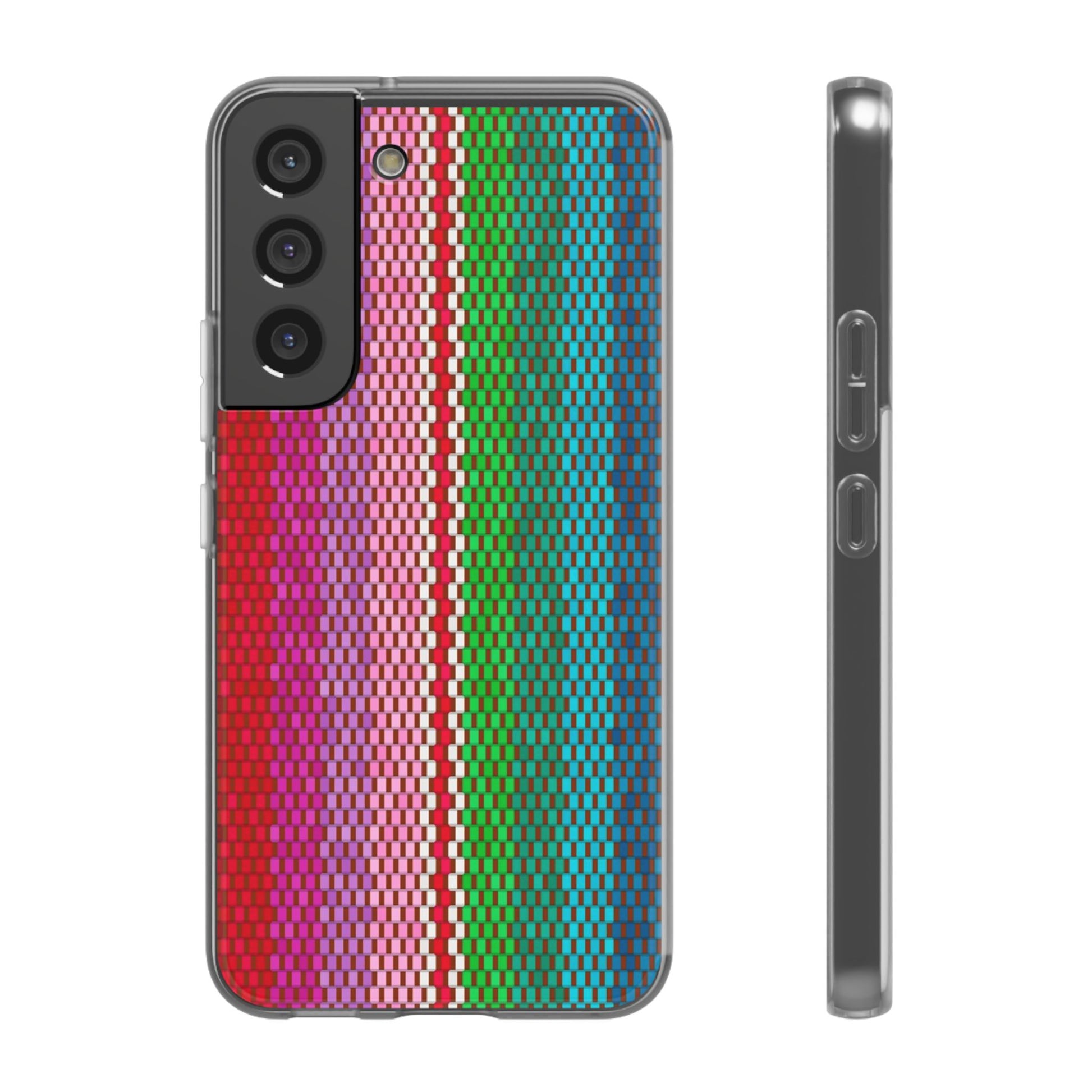 Colorful Striped Flexi Phone Case (iPhone & Samsung Compatible) - FORMO