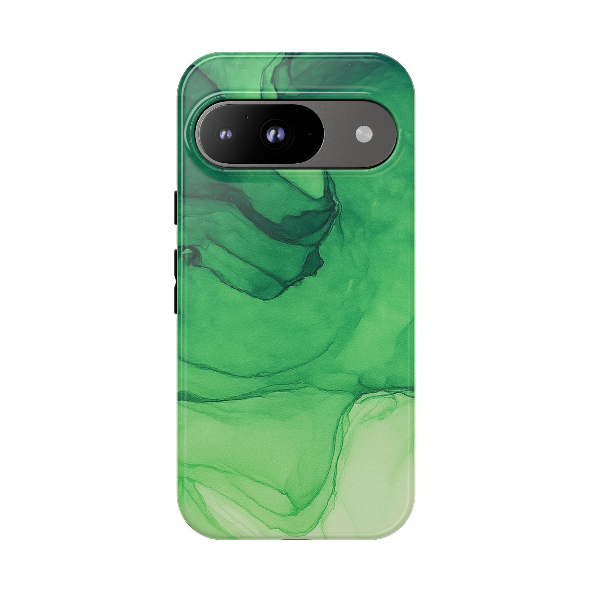 Stylish Phone Case for Nature Lovers, Tough Cases, Green Marble Design, Organic Aesthetic, Unique Gift, Eco-friendly Accessories
