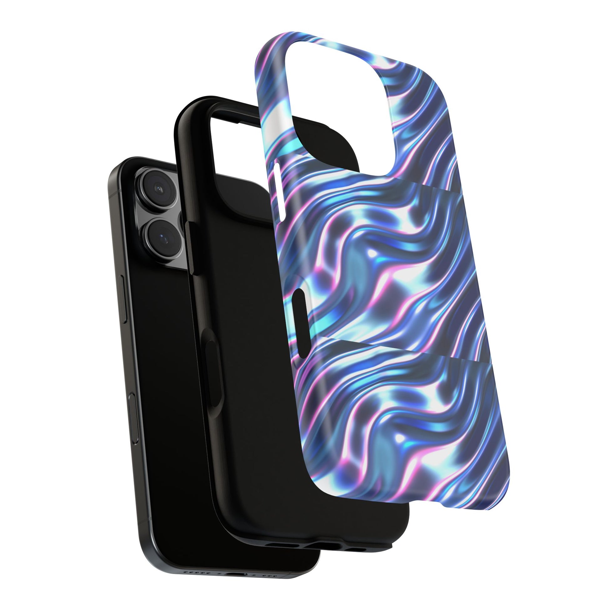 Iridescent Glossy Tough Phone Case (iPhone, Samsung & Google Pixel Compatible) - FORMO