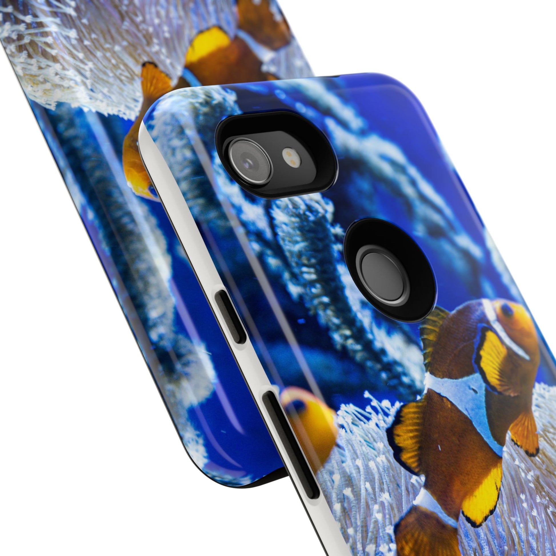 Colorful Marine Life Phone Case, Fish Case, Ocean Lover Gift, Underwater Art, Unique Phone Cover, Tough Phone Protector - FORMO