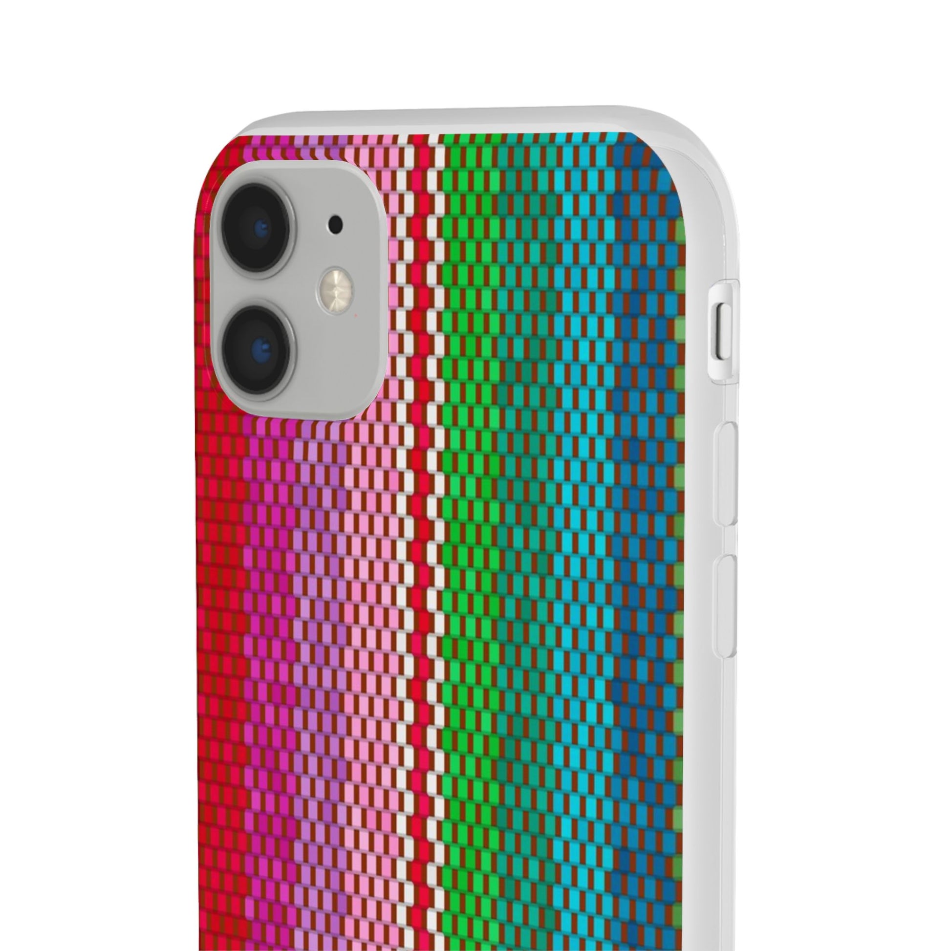 Colorful Striped Flexi Phone Case (iPhone & Samsung Compatible) - FORMO