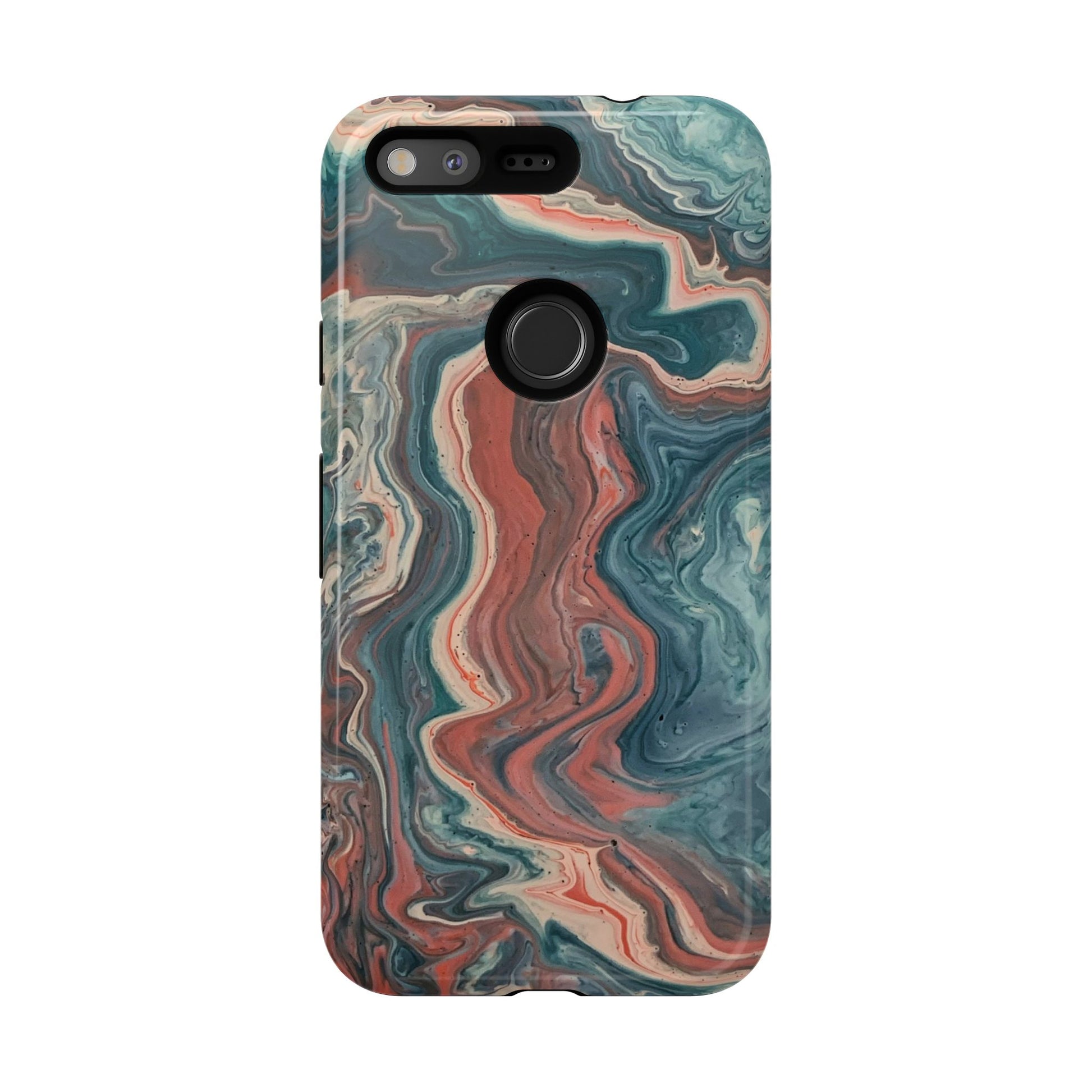 Artistic Phone Case, Tough Cases for Stylish Protection, Marble Design, Trendy Gift for Phone Lovers, Unique Cell Phone Accessory - FORMO