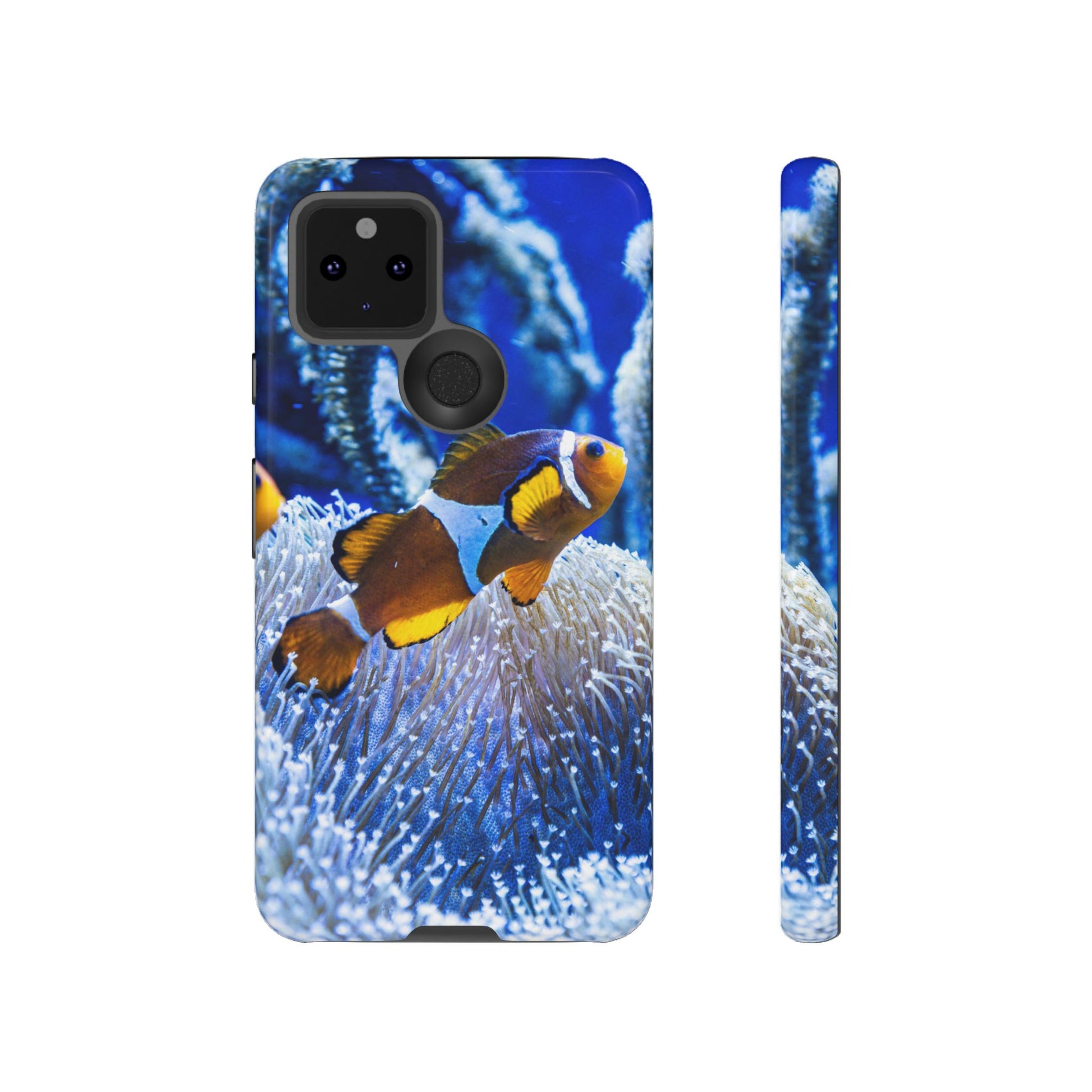 Colorful Marine Life Phone Case, Fish Case, Ocean Lover Gift, Underwater Art, Unique Phone Cover, Tough Phone Protector - FORMO