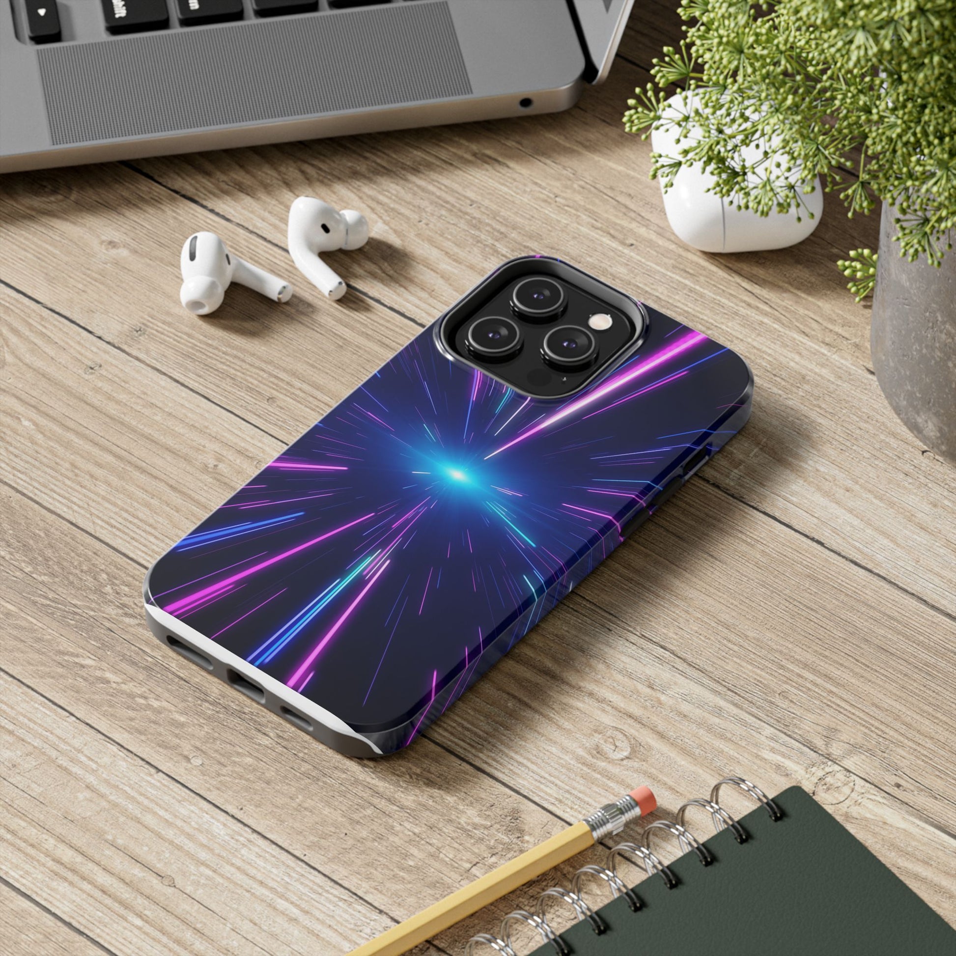Cosmic Burst Tough Phone Case (iPhone & Samsung Compatible) - FORMO
