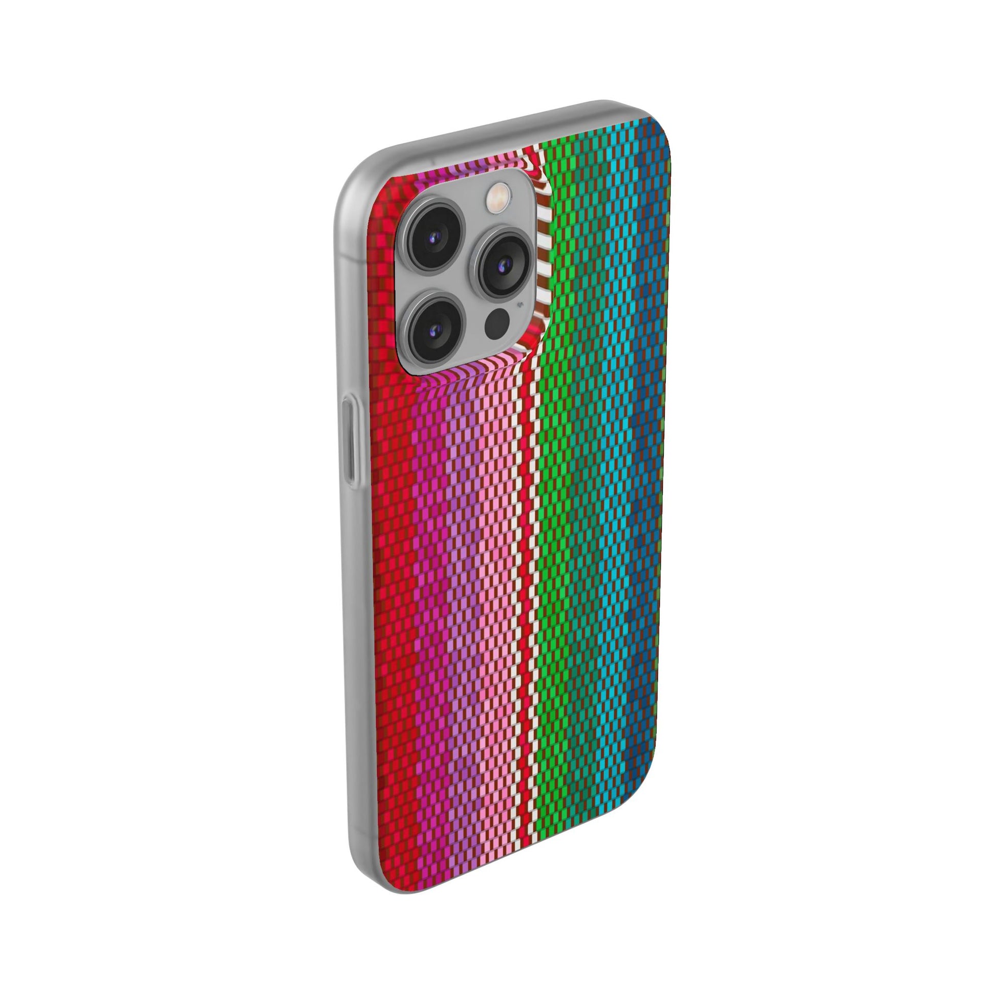 Colorful Striped Flexi Phone Case (iPhone & Samsung Compatible) - FORMO
