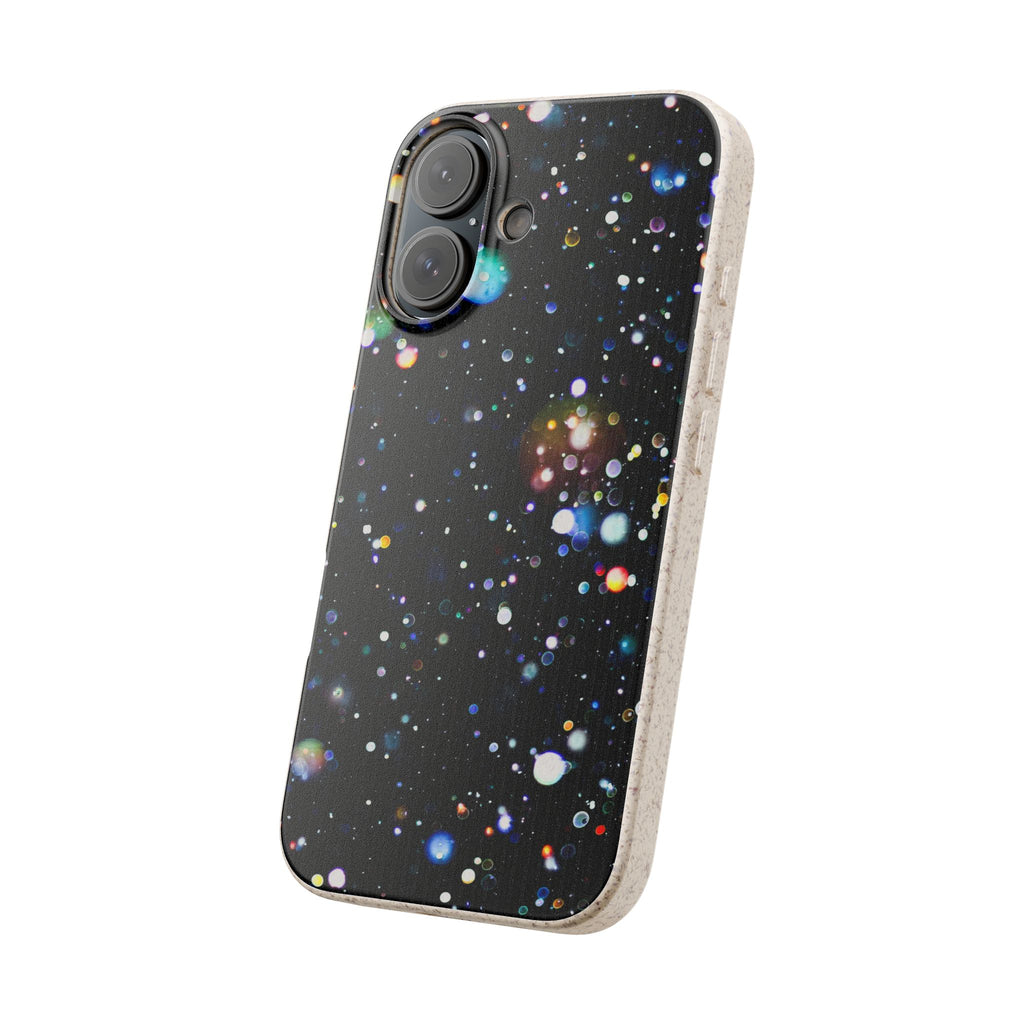 Eco-Friendly Phone Cases, Galaxy Print Biodegradable Cases, Sustainable Phone Accessories, Green Gifts for Her, Space Lover Gift - FORMO