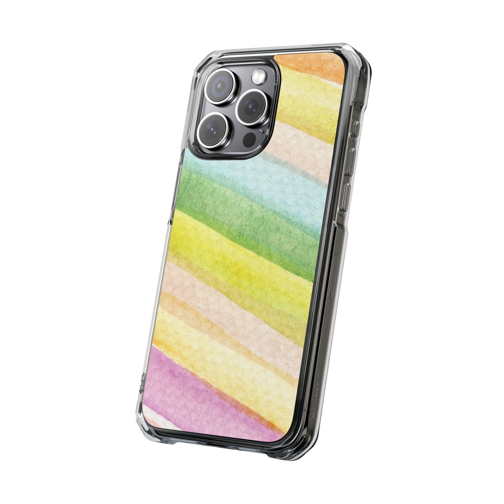 Colorful Watercolor Magnetic Phone Case for Impact Protection, Cute Phone Cover, Stylish Case for Gifts, Birthday, or Everyday Use - FORMO