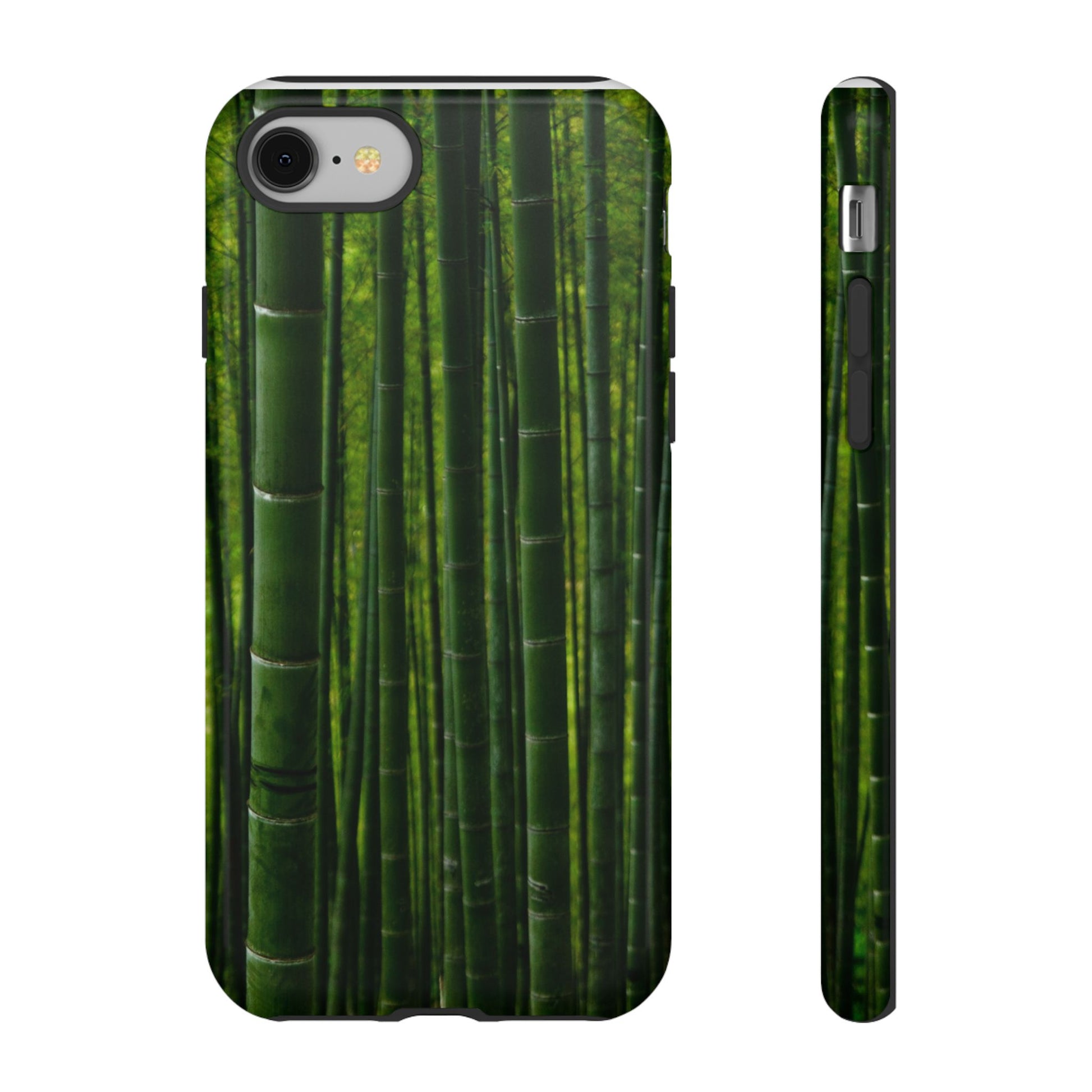 Bamboo Phone Case - Tough Cases, Nature Lover Gift, Eco-Friendly Phone Accessory, Greenery Design, Unique Smartphone Cover - FORMO
