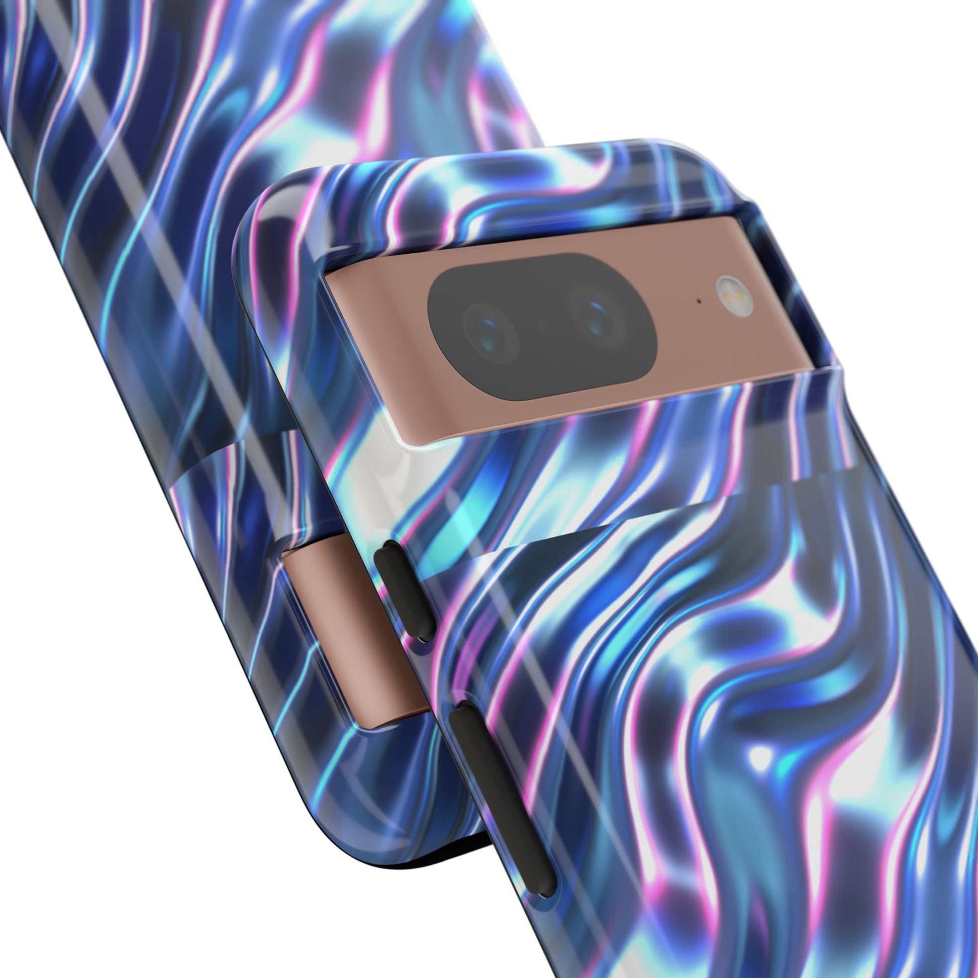 Iridescent Glossy Tough Phone Case (iPhone, Samsung & Google Pixel Compatible) - FORMO