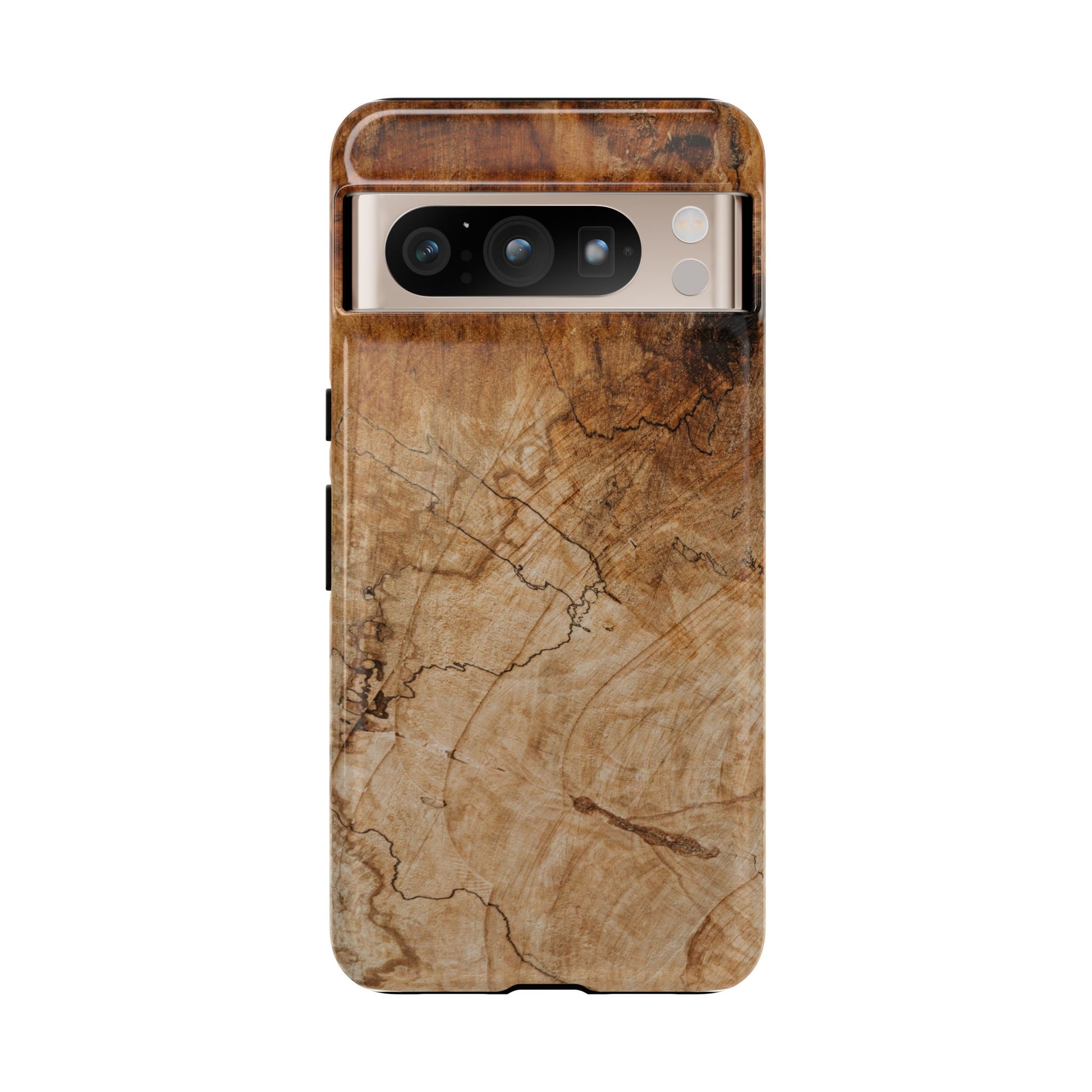 Woodland-Inspired Phone Case | Tough Cases, Natural Wood Grain Cover, Rustic Tech Accessory, Nature Lover Gift, Eco-Friendly - FORMO