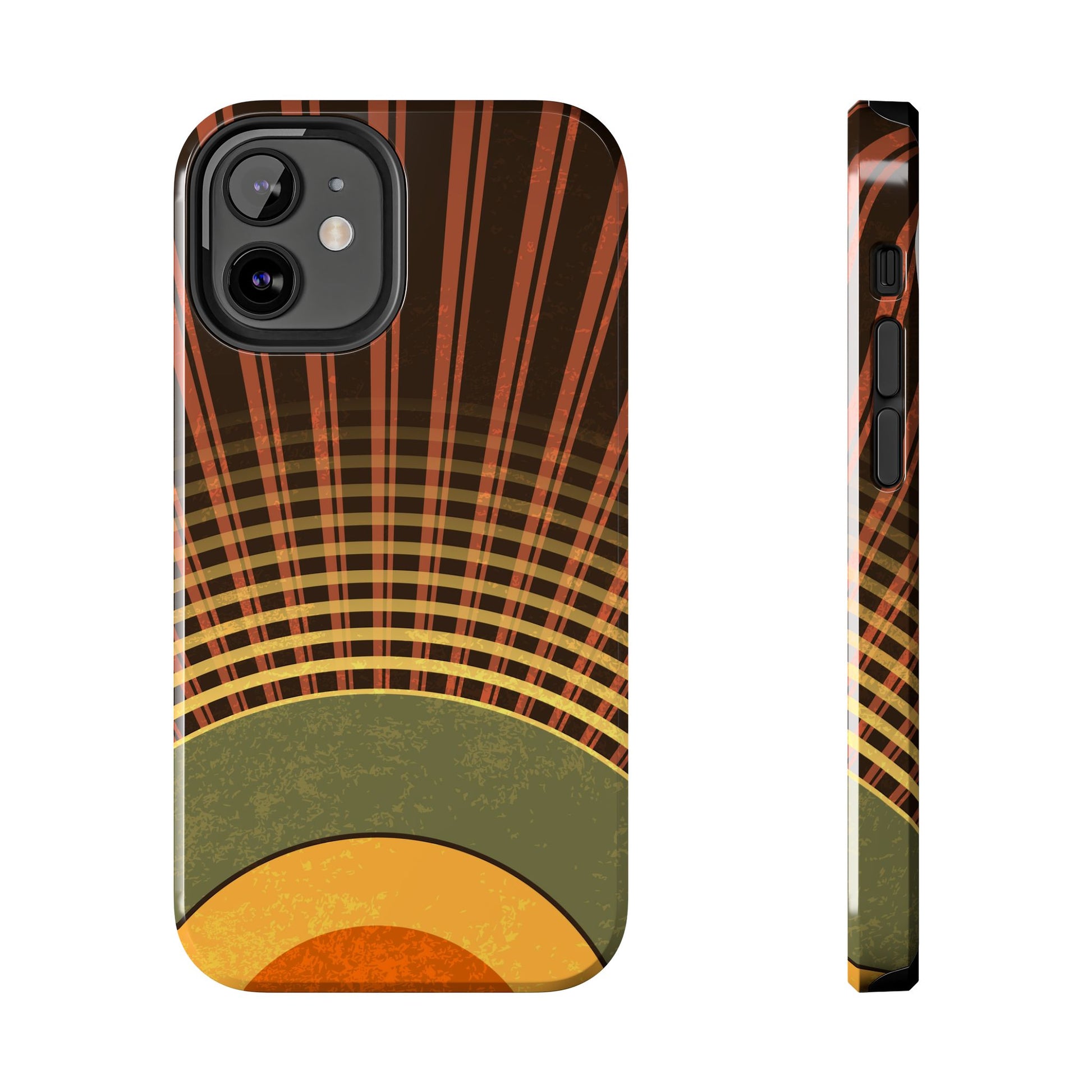 Retro Sunrise Tough Phone Case (iPhone & Samsung Compatible) - FORMO