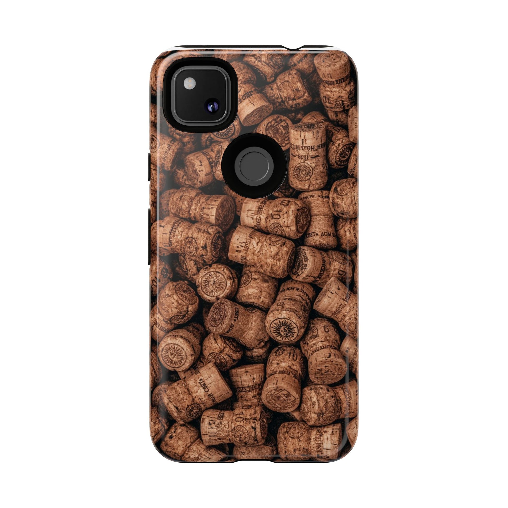 Cork Pattern Phone Case - Eco-Friendly, Vintage Style, Rustic Gifts for Wine Lovers, Housewarming, Birthday, Unique Gift - FORMO