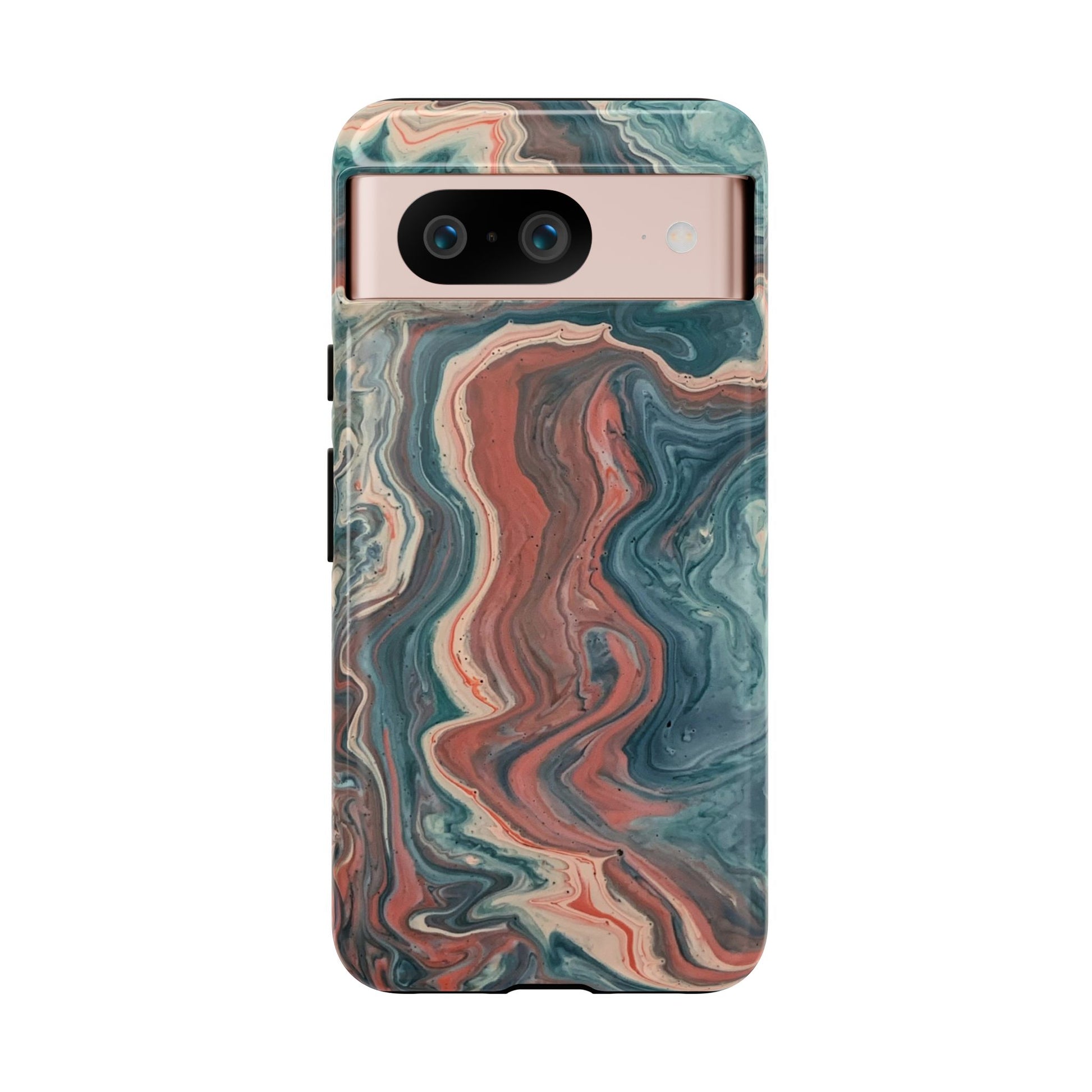 Artistic Phone Case, Tough Cases for Stylish Protection, Marble Design, Trendy Gift for Phone Lovers, Unique Cell Phone Accessory - FORMO