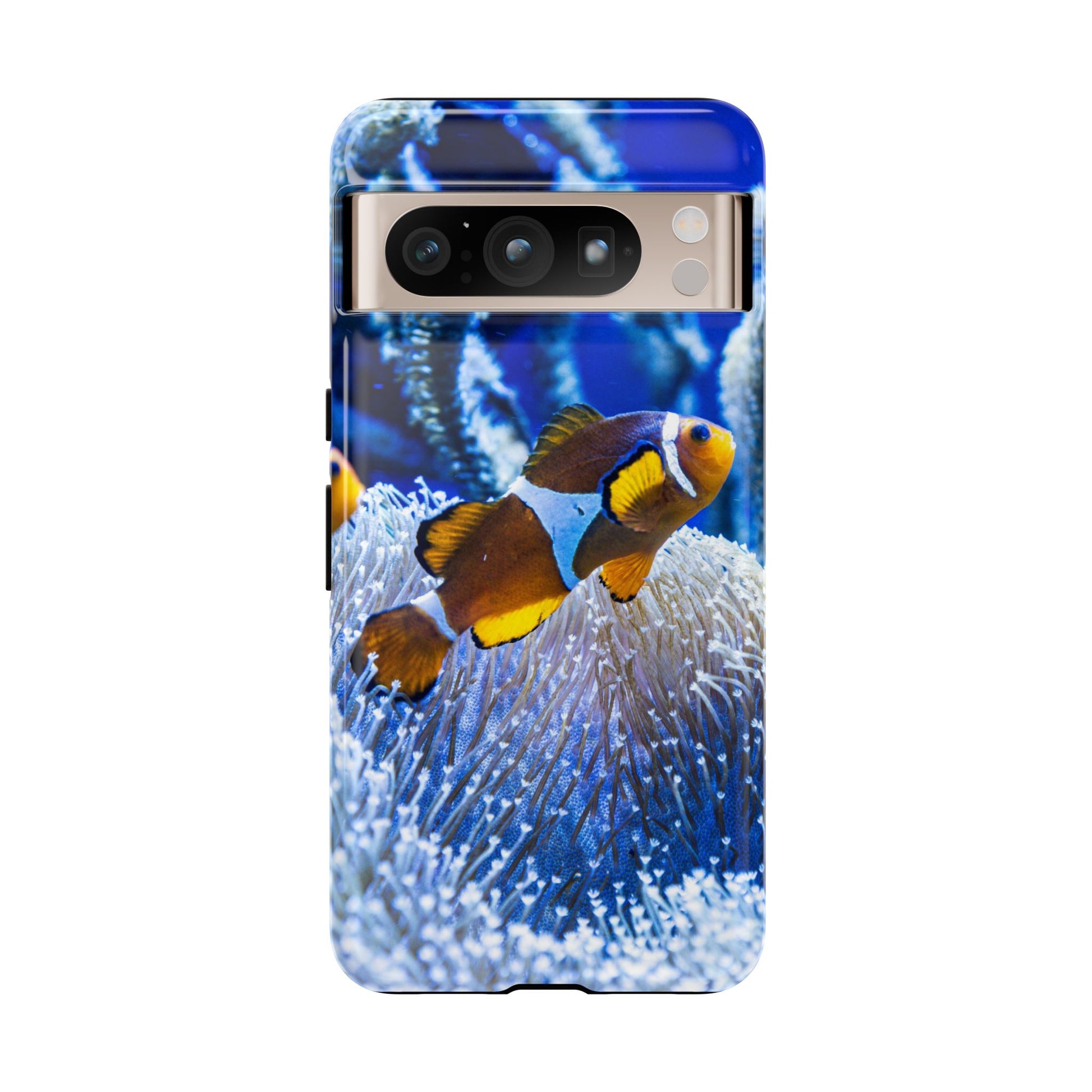 Colorful Marine Life Phone Case, Fish Case, Ocean Lover Gift, Underwater Art, Unique Phone Cover, Tough Phone Protector - FORMO