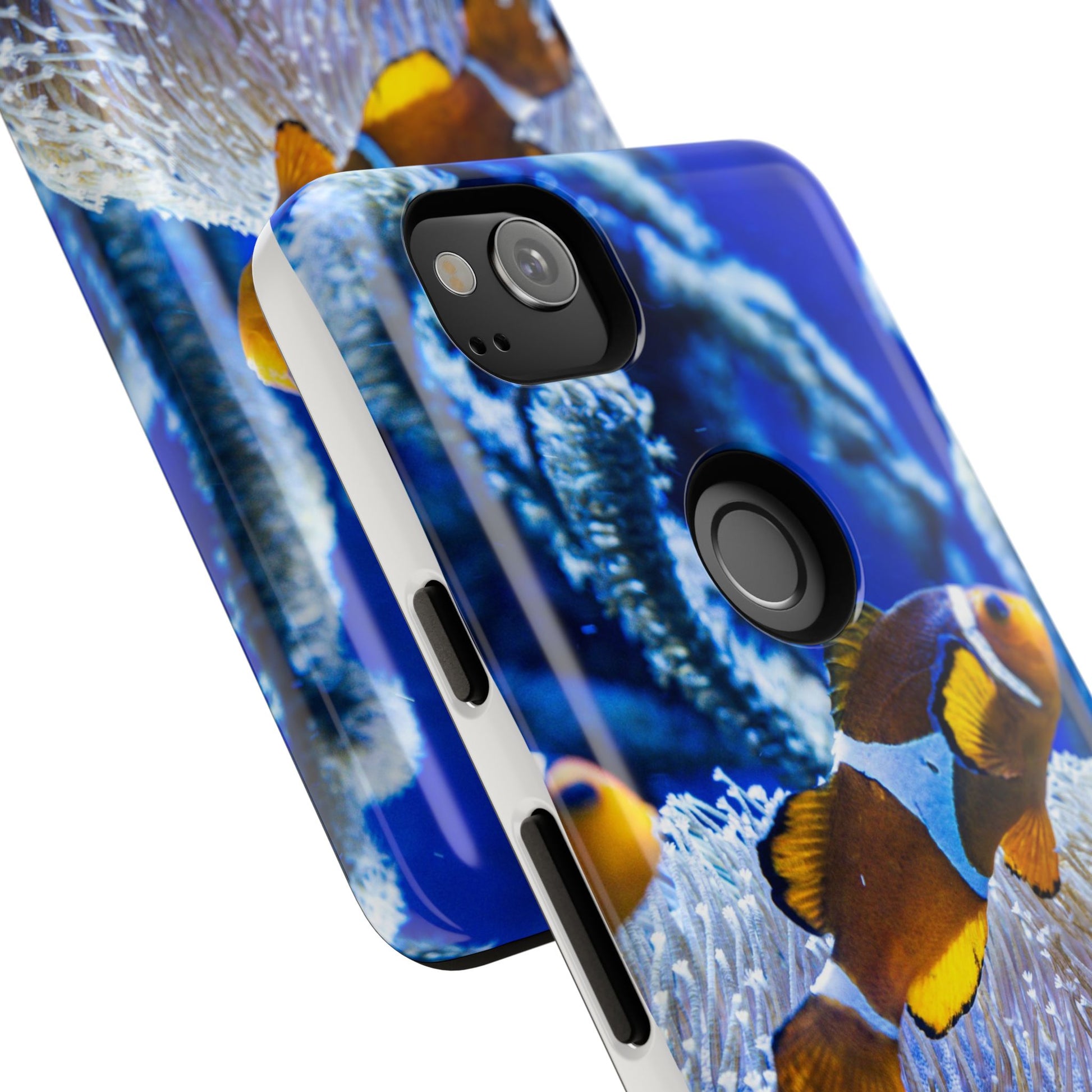 Colorful Marine Life Phone Case, Fish Case, Ocean Lover Gift, Underwater Art, Unique Phone Cover, Tough Phone Protector - FORMO