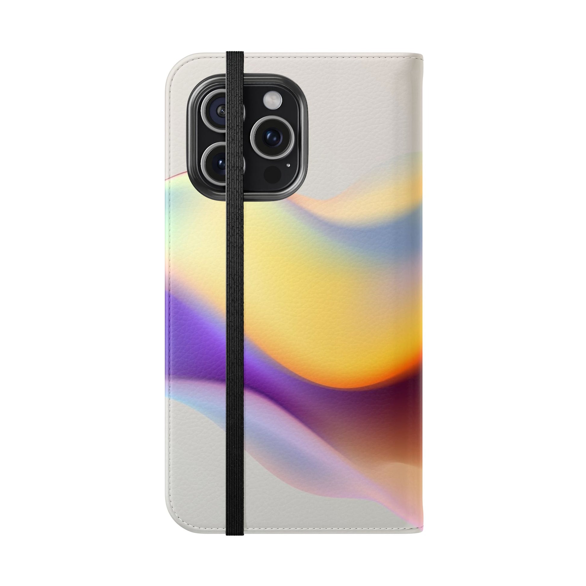 Abstract Gradient Wave Phone Wallet Case (iPhone & Samsung Compatible) - FORMO