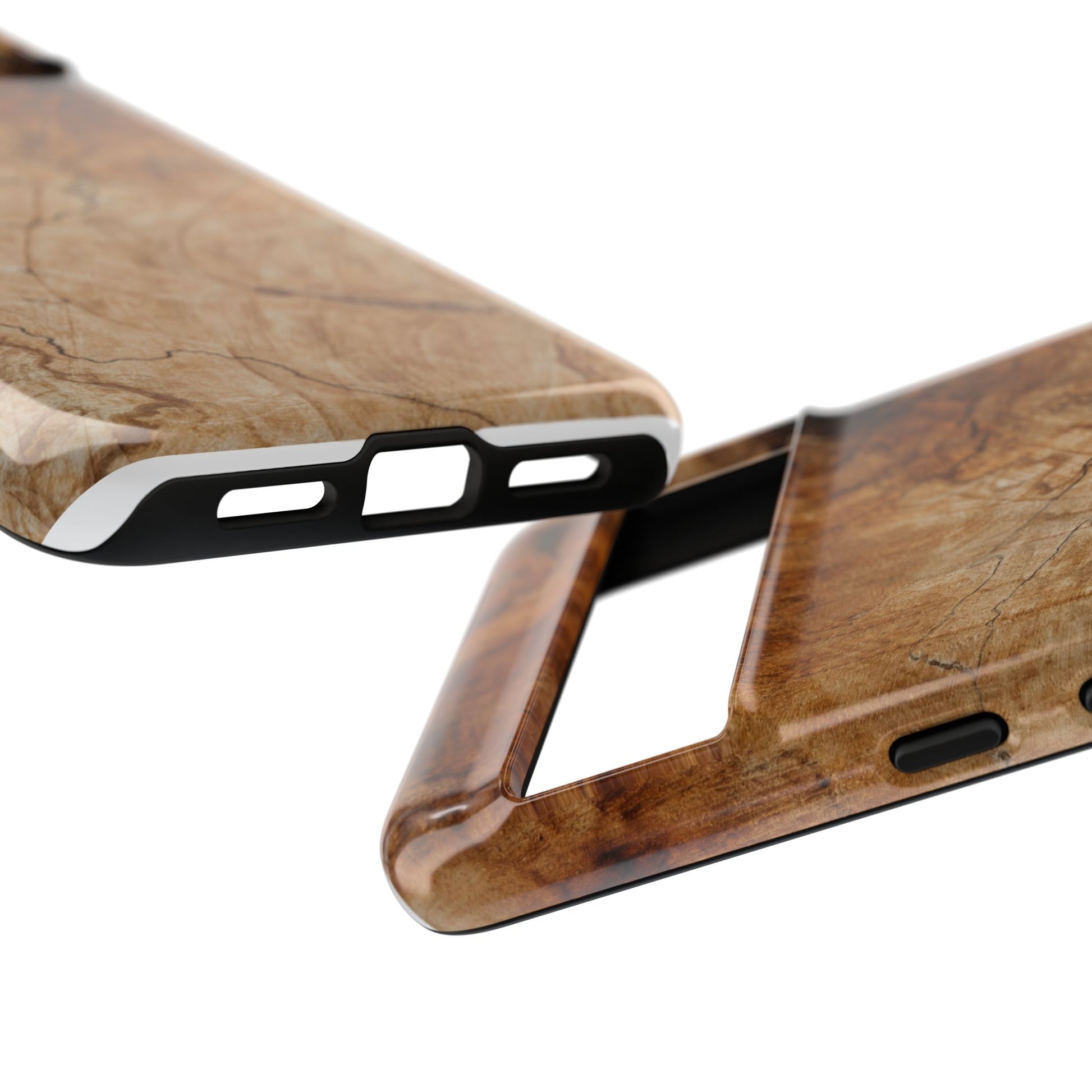 Woodland-Inspired Phone Case | Tough Cases, Natural Wood Grain Cover, Rustic Tech Accessory, Nature Lover Gift, Eco-Friendly - FORMO