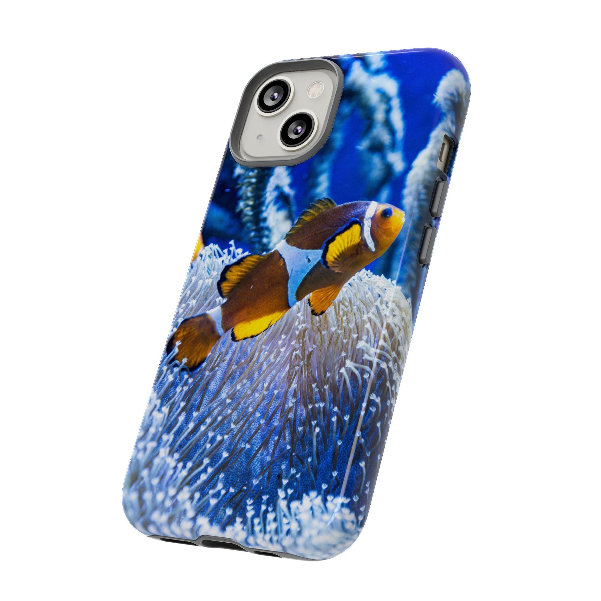 Colorful Marine Life Phone Case, Fish Case, Ocean Lover Gift, Underwater Art, Unique Phone Cover, Tough Phone Protector - FORMO