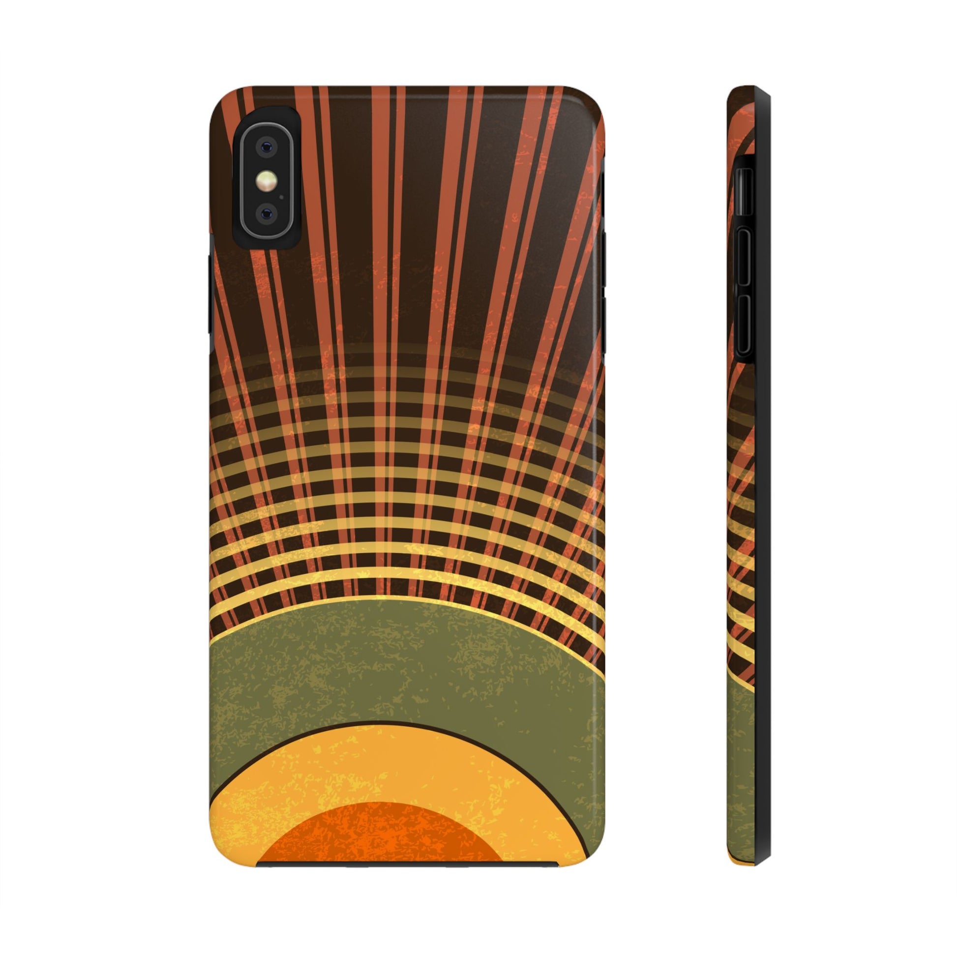 Retro Sunrise Tough Phone Case (iPhone & Samsung Compatible) - FORMO