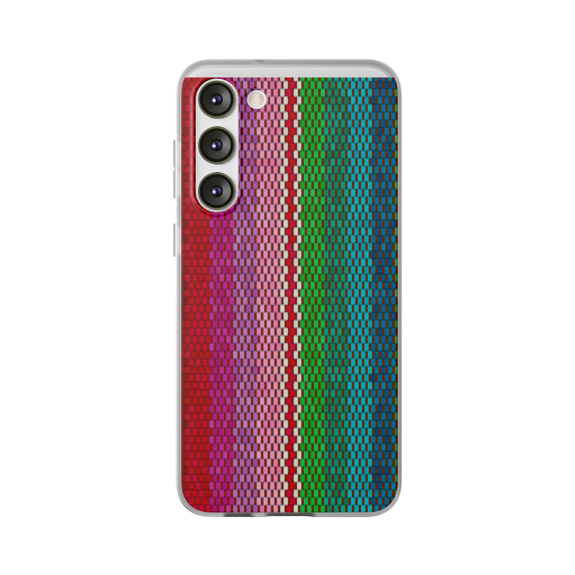 Colorful Striped Flexi Phone Case (iPhone & Samsung Compatible) - FORMO