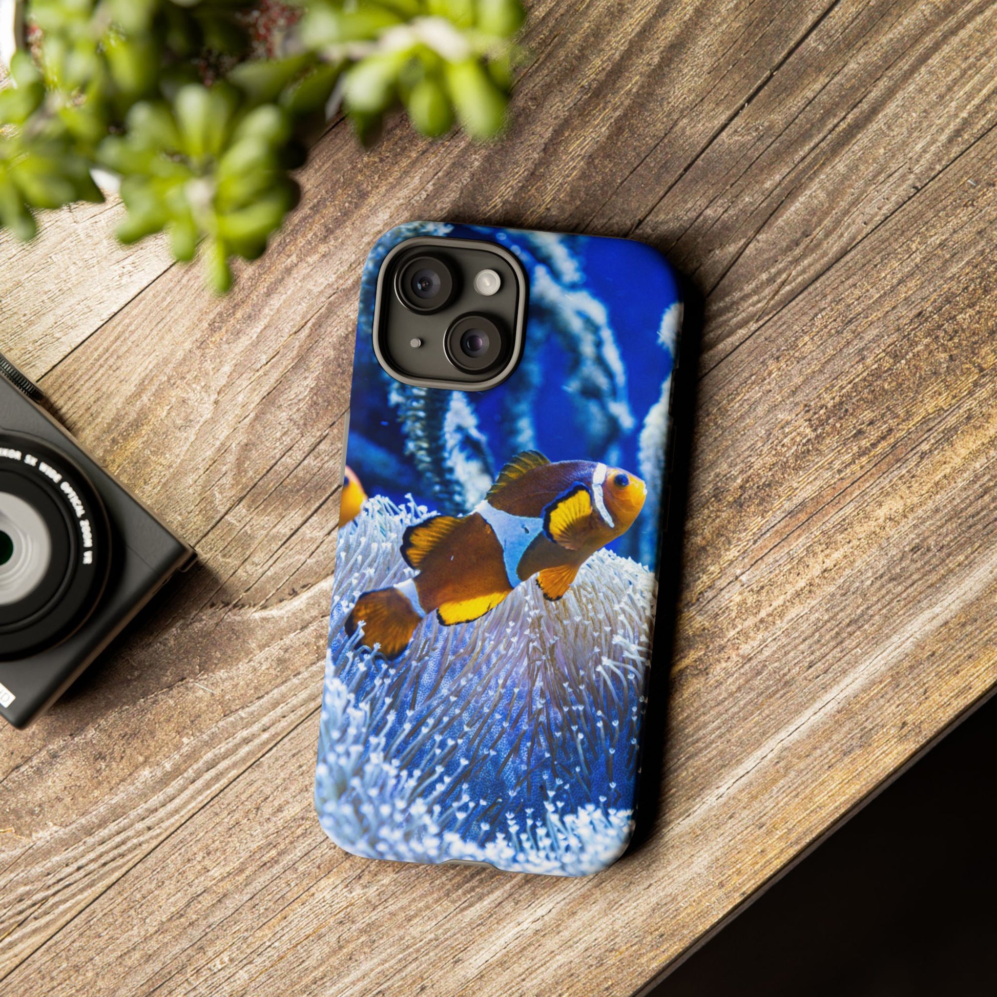 Colorful Marine Life Phone Case, Fish Case, Ocean Lover Gift, Underwater Art, Unique Phone Cover, Tough Phone Protector - FORMO