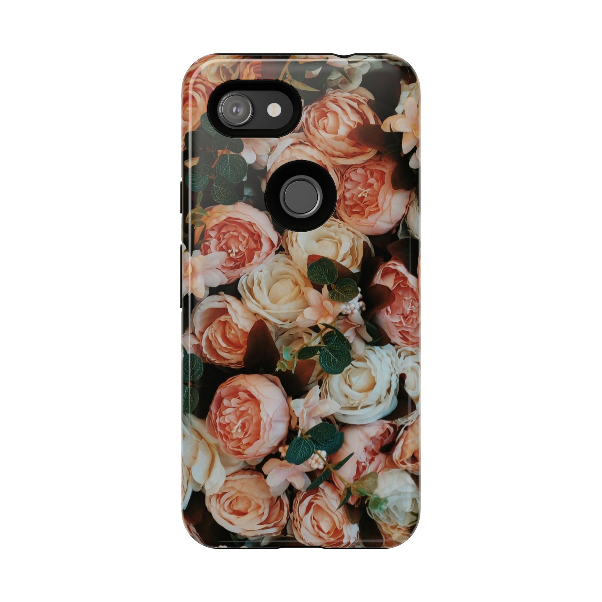 Floral Phone Case - Tough Cases, Rose Design, Floral Protection, Gift for Her, Cute Mobile Cover, Eco-Friendly Case - FORMO