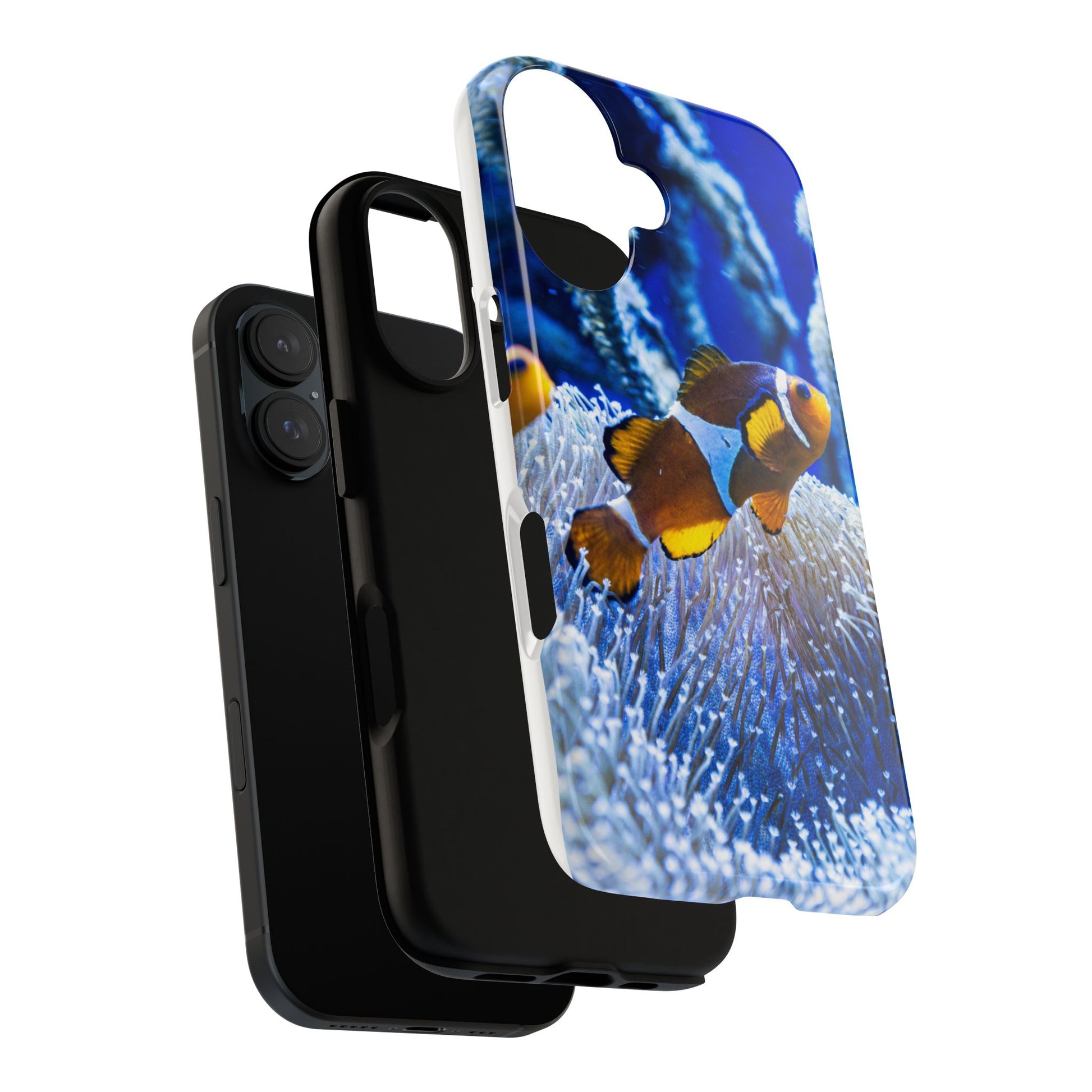 Colorful Marine Life Phone Case, Fish Case, Ocean Lover Gift, Underwater Art, Unique Phone Cover, Tough Phone Protector - FORMO