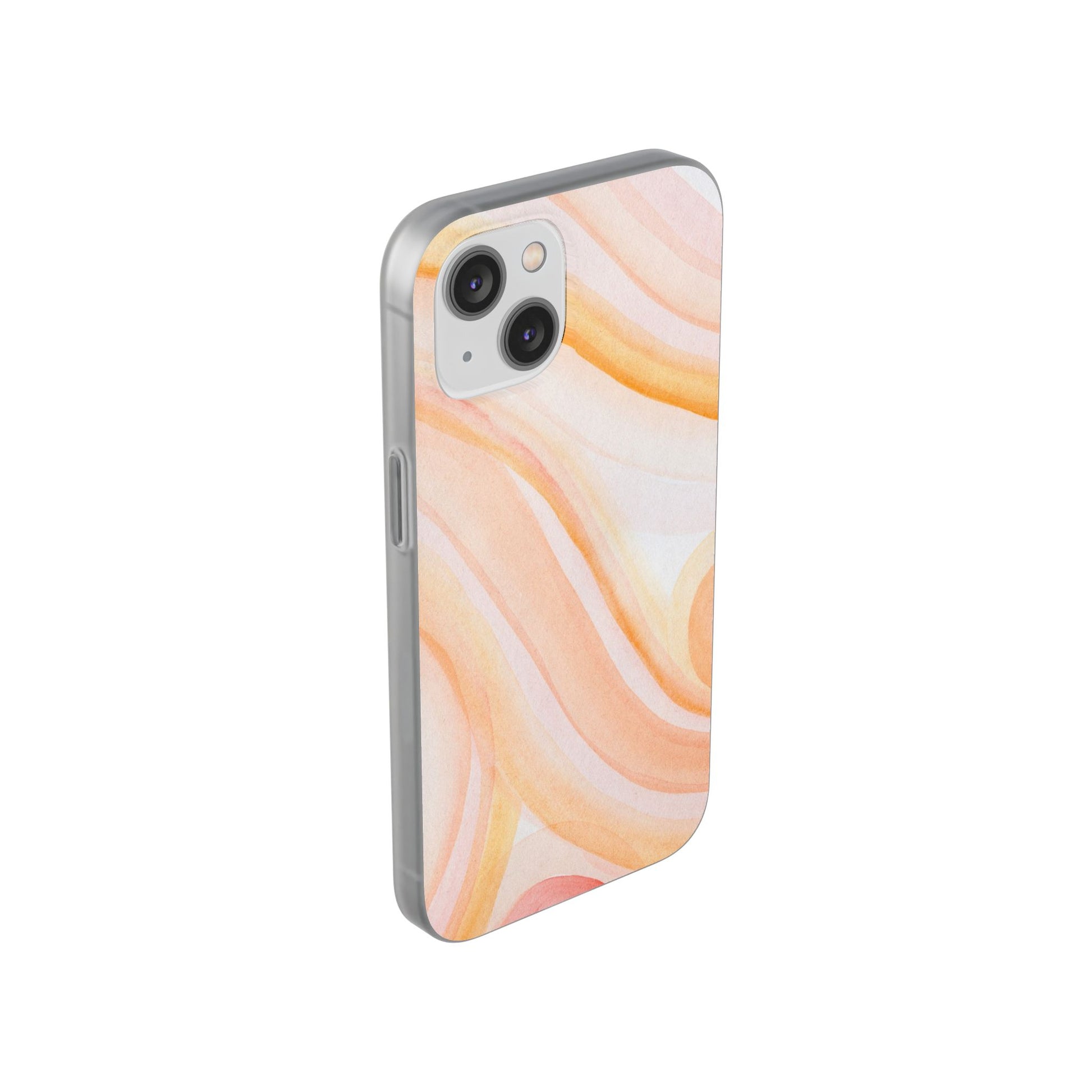 Aesthetic Phone Case, Soft Pastel Flexible Cover, Trendy Mobile Accessories, Gift for Her, Cute Phone Protection - FORMO