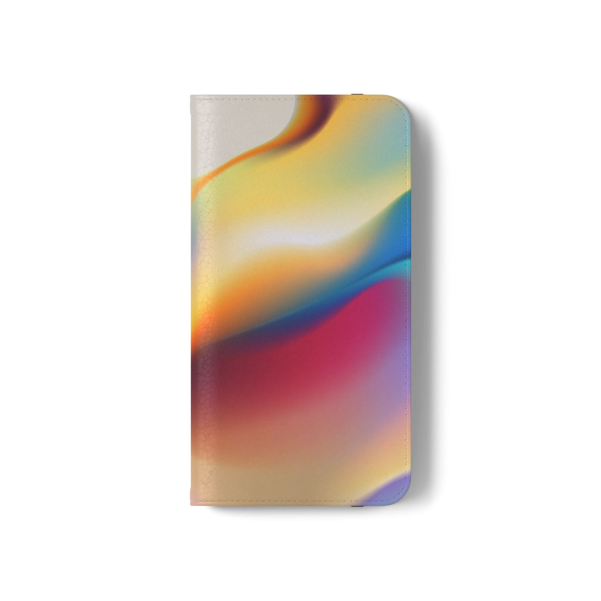 Abstract Gradient Wave Phone Wallet Case (iPhone & Samsung Compatible) - FORMO