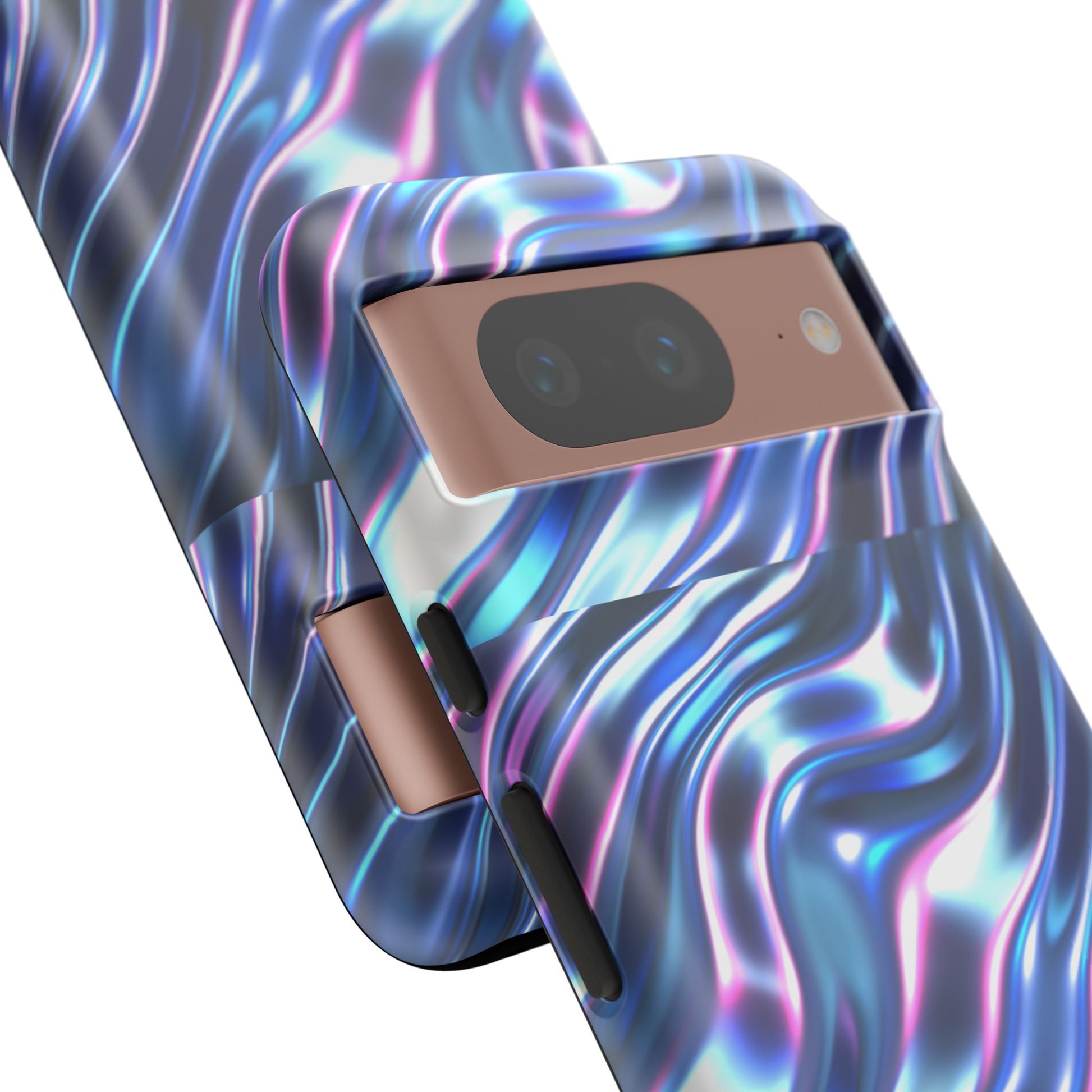 Iridescent Glossy Tough Phone Case (iPhone, Samsung & Google Pixel Compatible) - FORMO