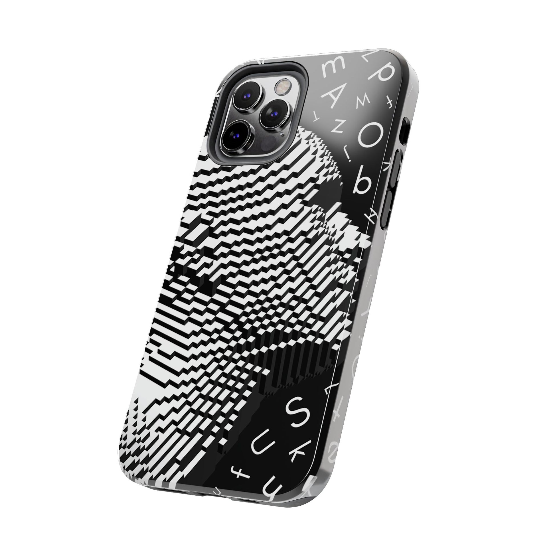 Mono Matrix Tough Phone Case (iPhone & Samsung Compatible) - FORMO