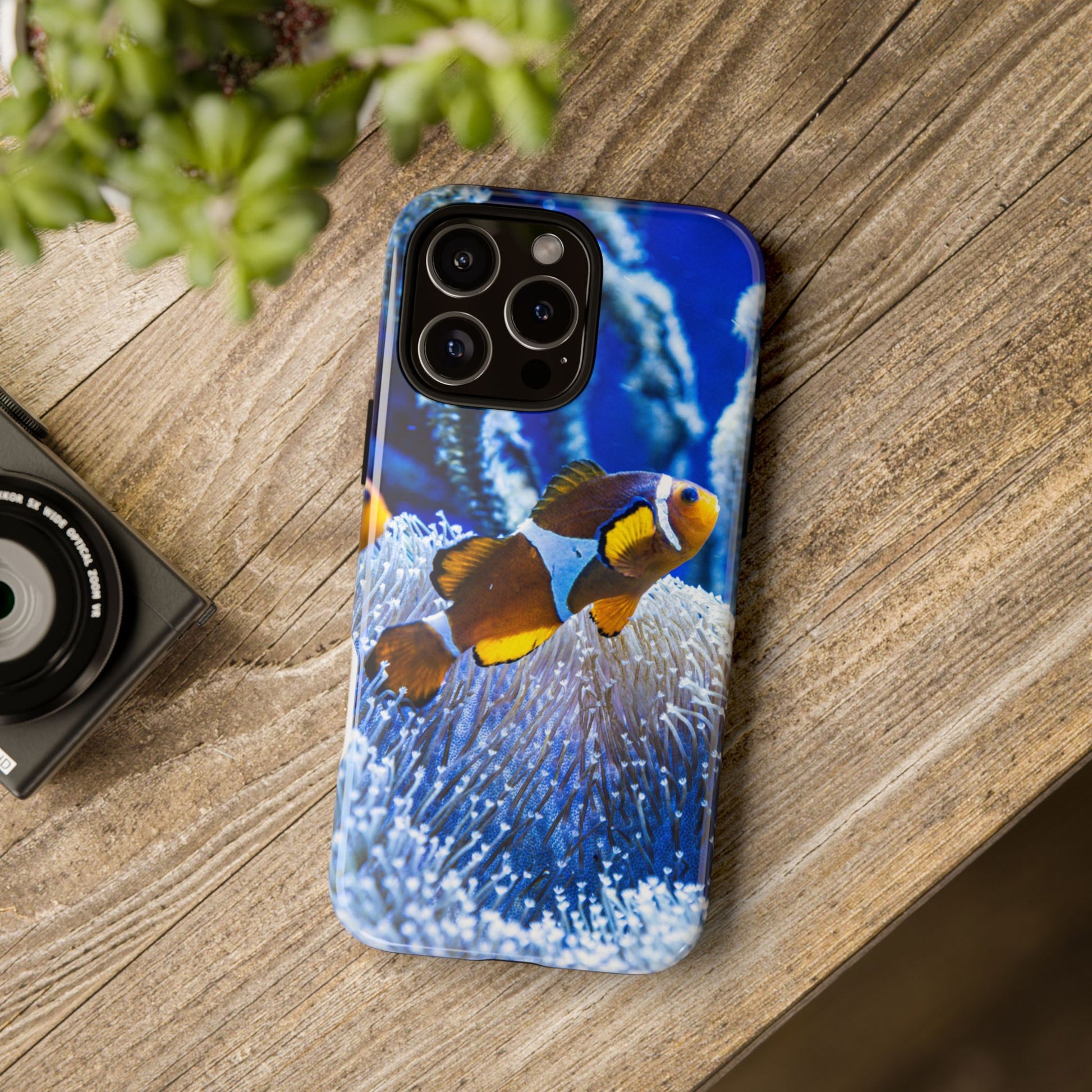 Colorful Marine Life Phone Case, Fish Case, Ocean Lover Gift, Underwater Art, Unique Phone Cover, Tough Phone Protector - FORMO