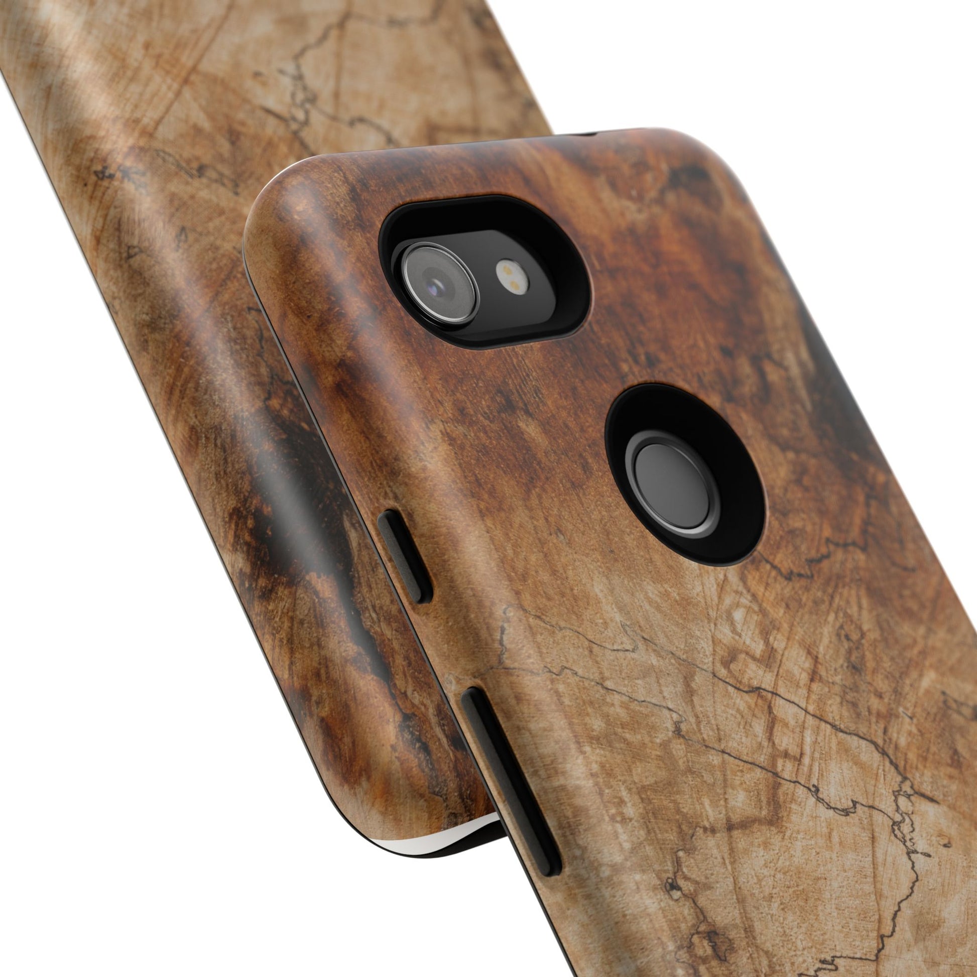 Woodland-Inspired Phone Case | Tough Cases, Natural Wood Grain Cover, Rustic Tech Accessory, Nature Lover Gift, Eco-Friendly - FORMO