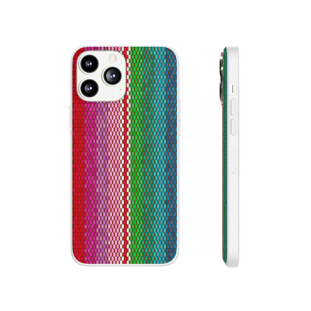 Colorful Striped Flexi Phone Case (iPhone & Samsung Compatible) - FORMO