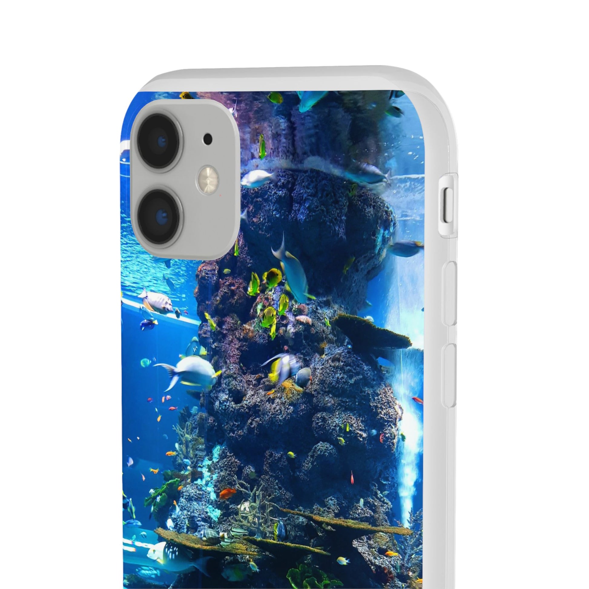 Underwater Paradise Phone Case, Flexible Mobile Cover, Ocean Lover Gift, Marine Life, Beach Decor, Sea Life Accessories - FORMO