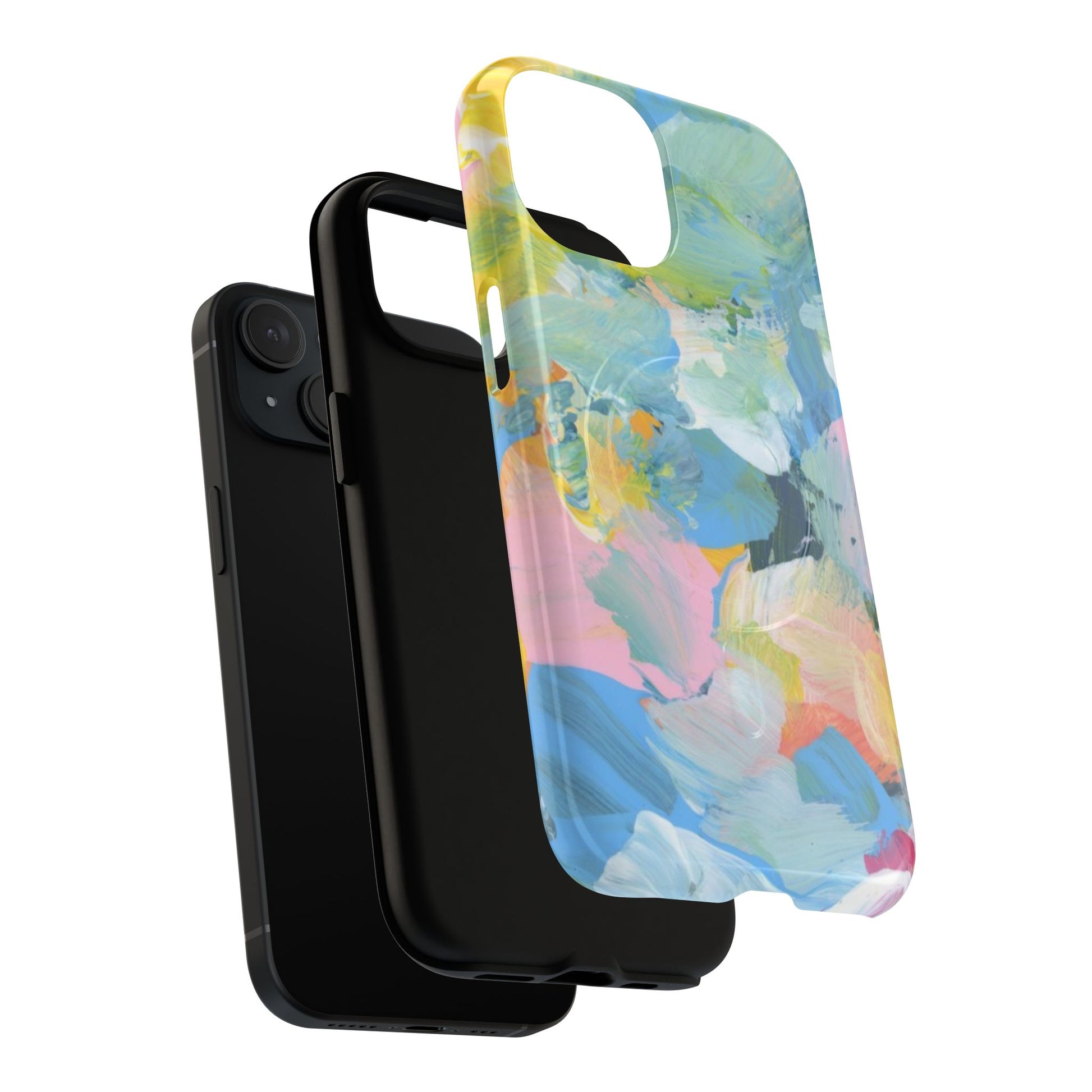 Colorful Tough Magnetic Phone Case, Vibrant Phone Protection, Unique Gift for Her, Modern Design, Holiday Gift Idea - FORMO