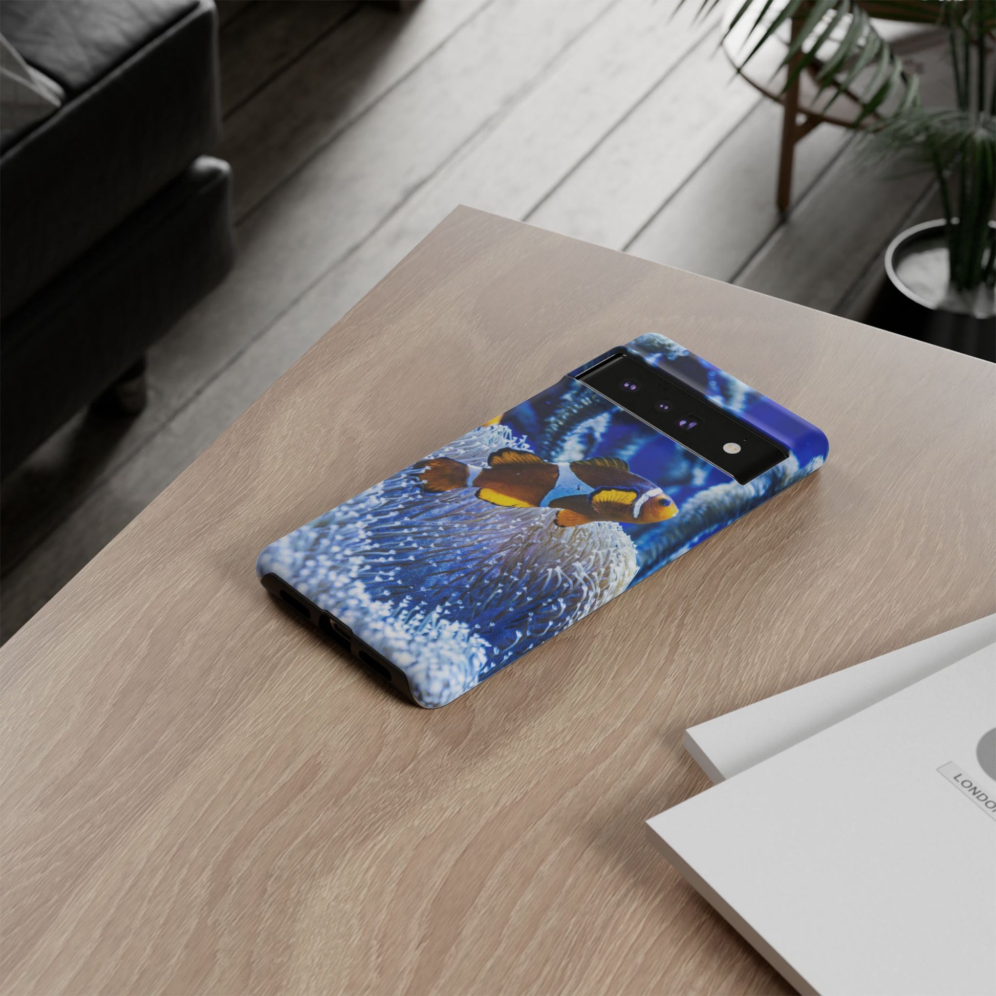 Colorful Marine Life Phone Case, Fish Case, Ocean Lover Gift, Underwater Art, Unique Phone Cover, Tough Phone Protector - FORMO