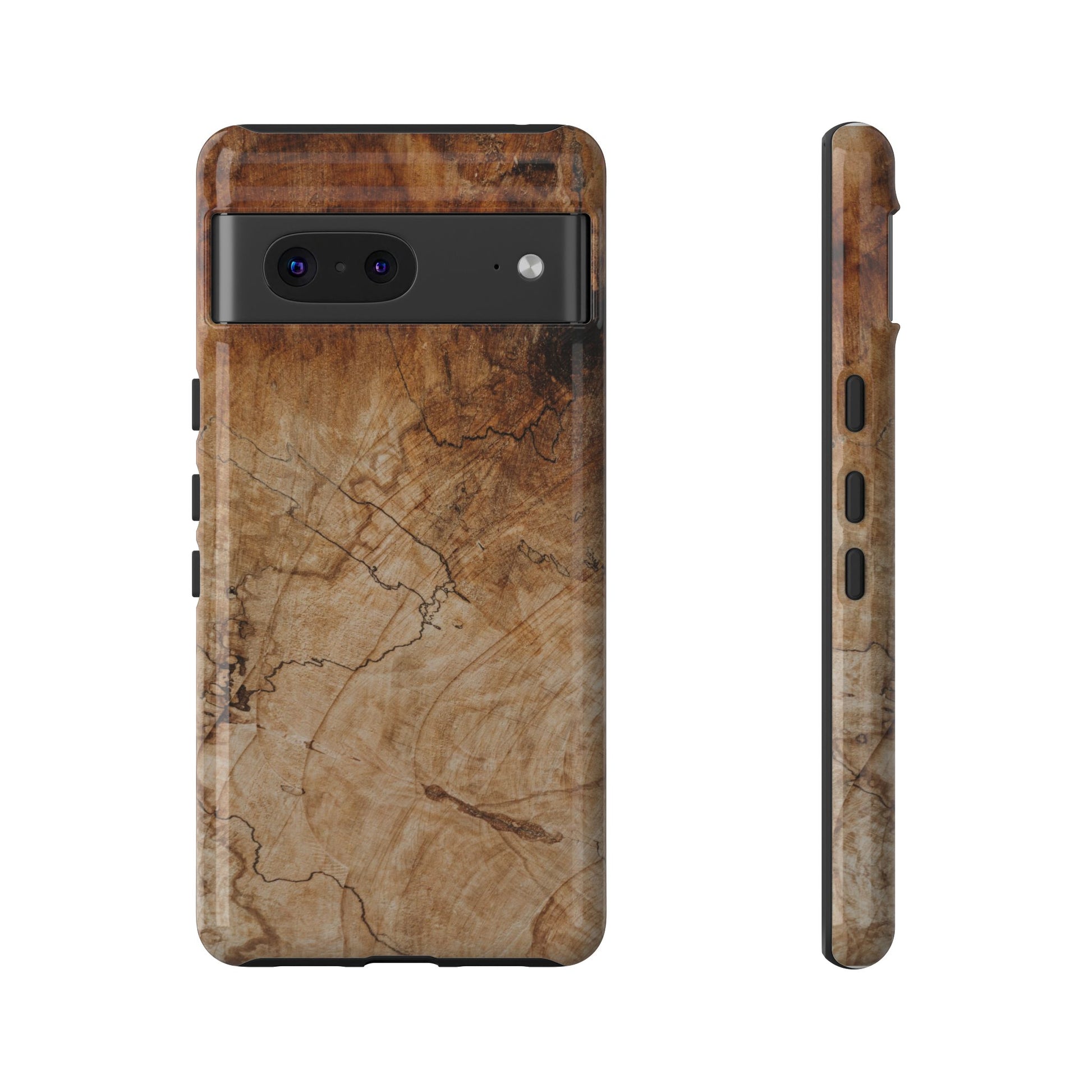 Woodland-Inspired Phone Case | Tough Cases, Natural Wood Grain Cover, Rustic Tech Accessory, Nature Lover Gift, Eco-Friendly - FORMO