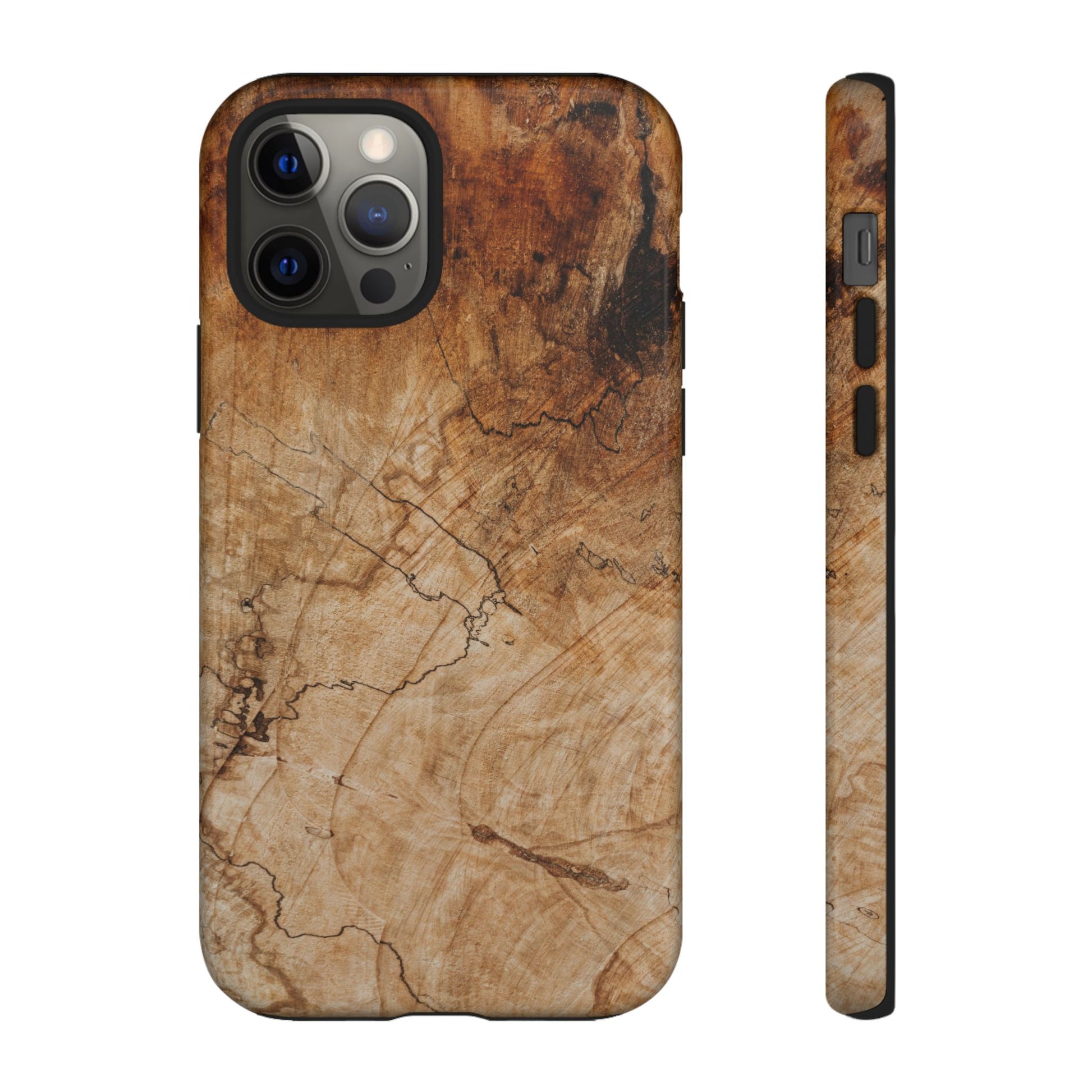 Woodland-Inspired Phone Case | Tough Cases, Natural Wood Grain Cover, Rustic Tech Accessory, Nature Lover Gift, Eco-Friendly - FORMO