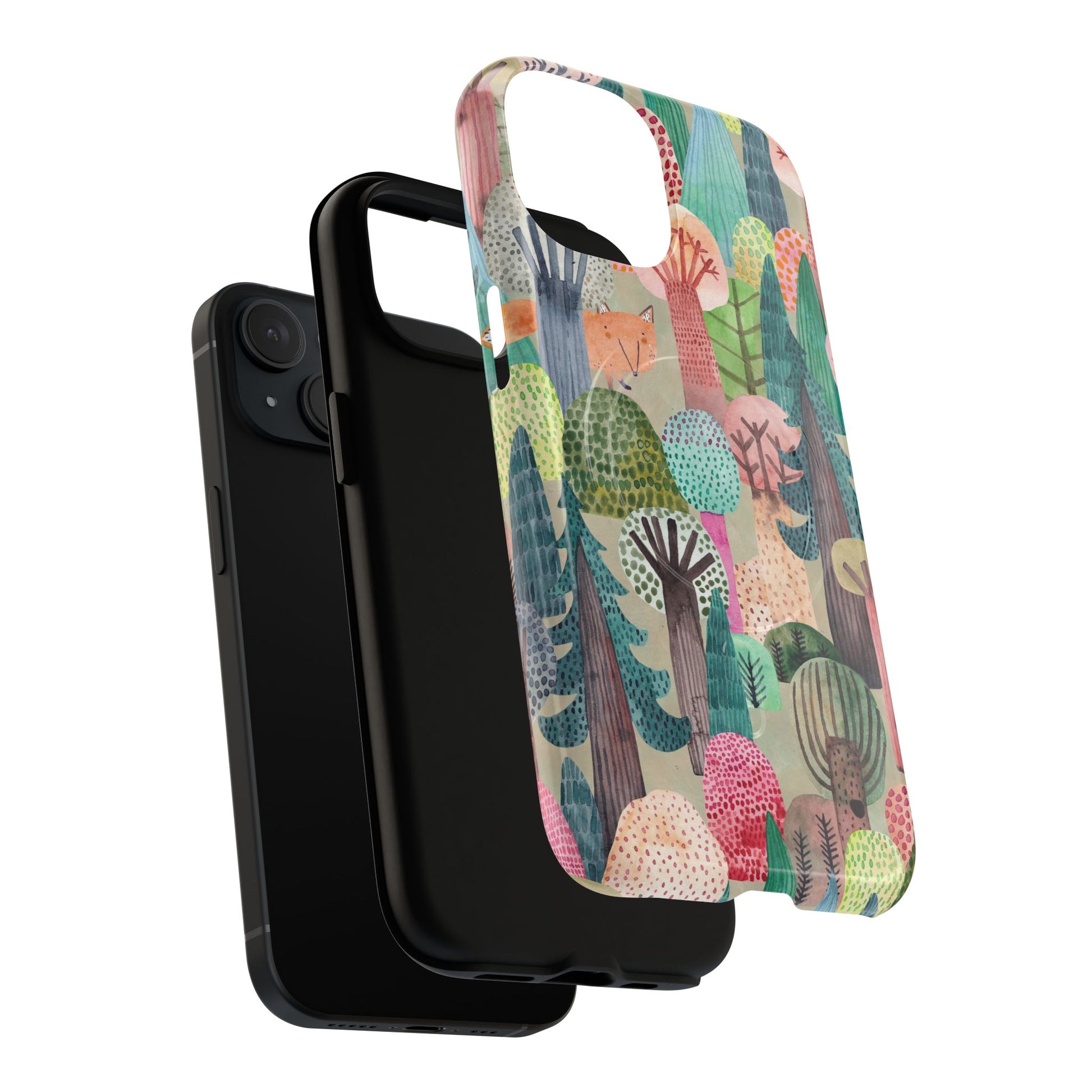 Whimsical Forest Tough Magnetic Phone Case (iPhone Compatible) - FORMO