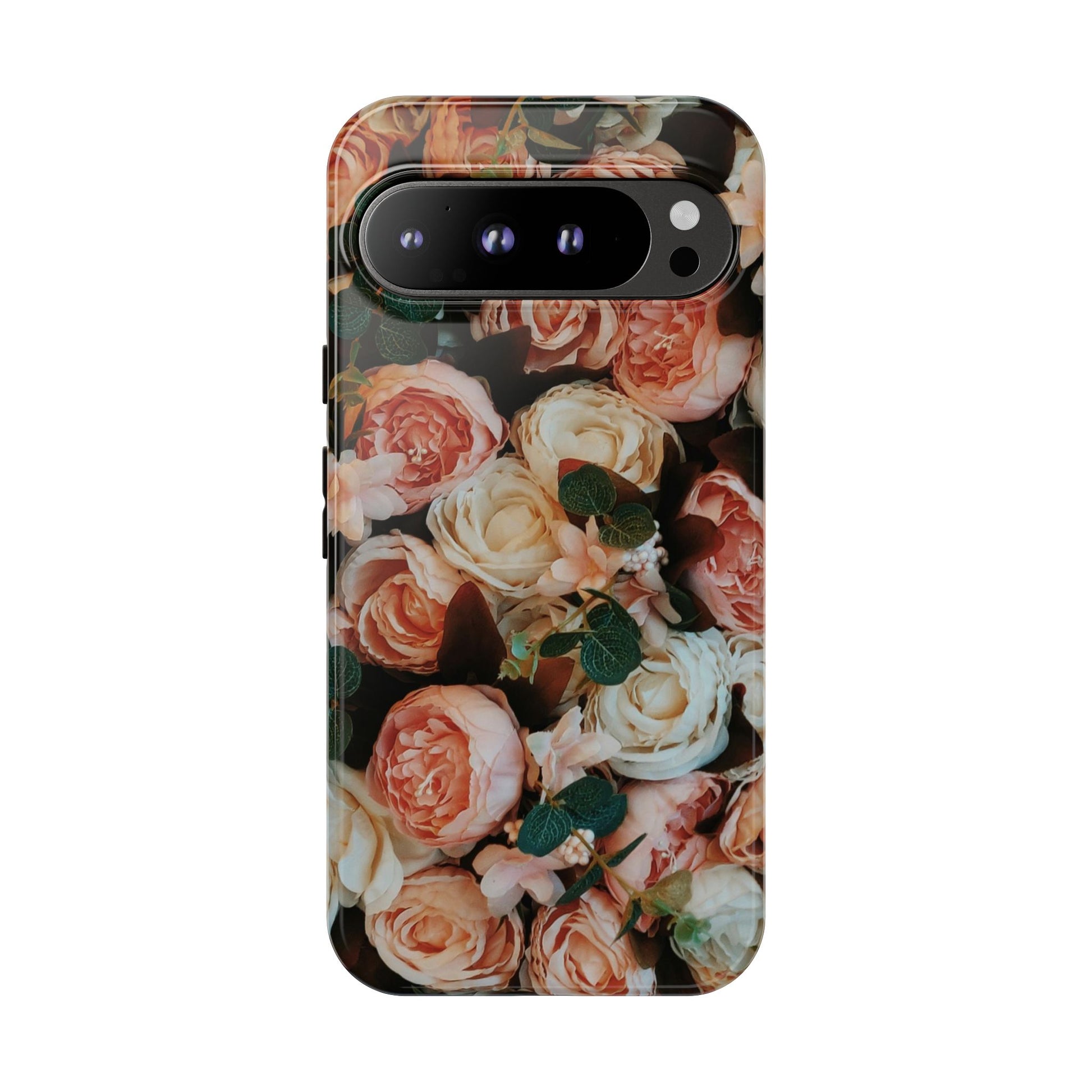 Floral Phone Case - Tough Cases, Rose Design, Floral Protection, Gift for Her, Cute Mobile Cover, Eco-Friendly Case - FORMO