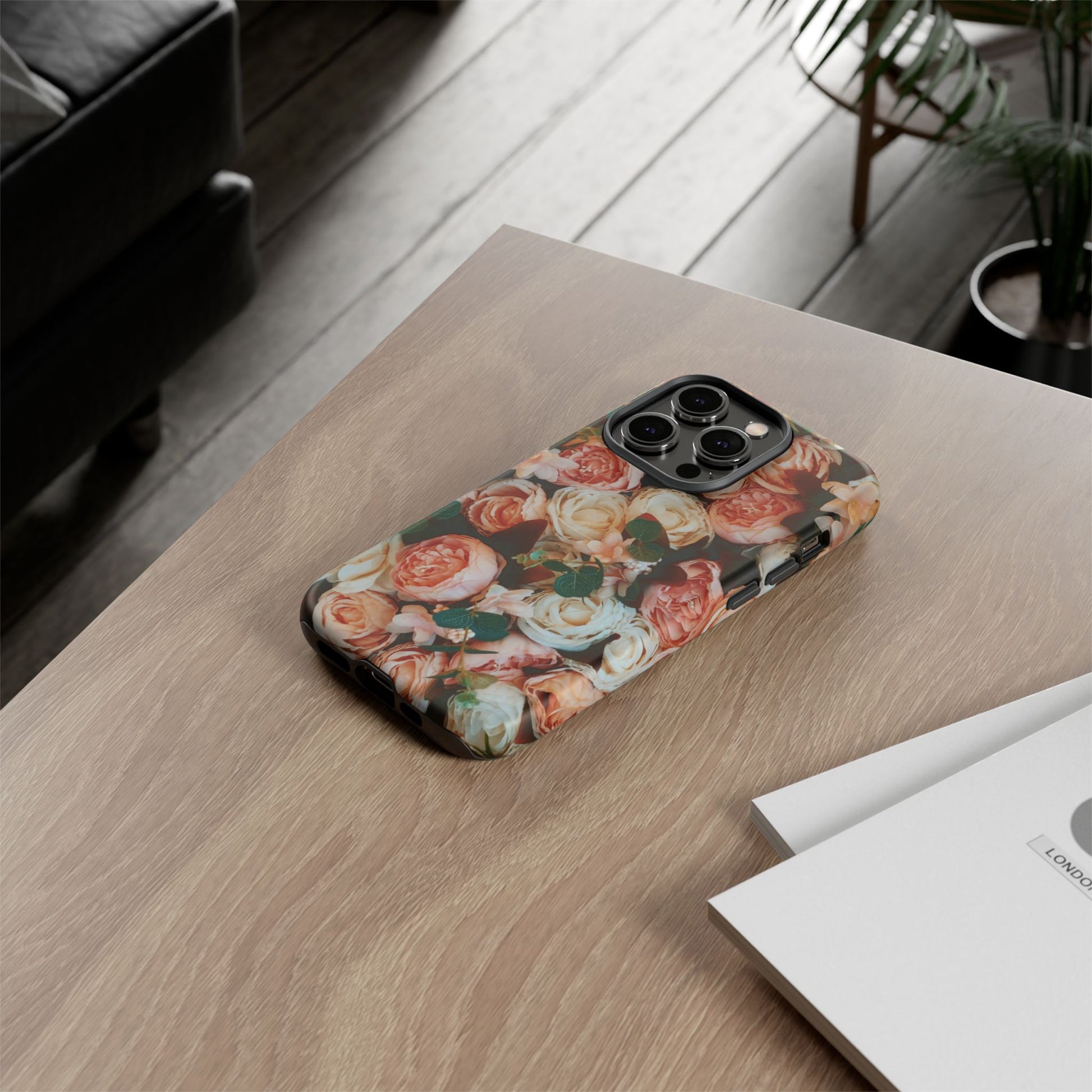 Floral Phone Case - Tough Cases, Rose Design, Floral Protection, Gift for Her, Cute Mobile Cover, Eco-Friendly Case - FORMO