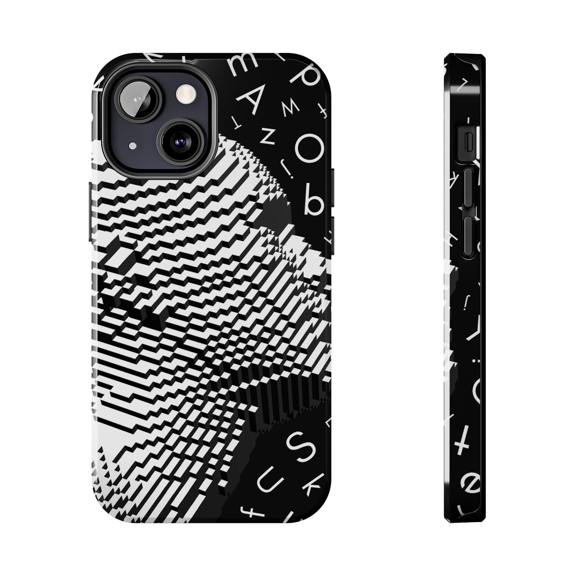 Mono Matrix Tough Phone Case (iPhone & Samsung Compatible) - FORMO