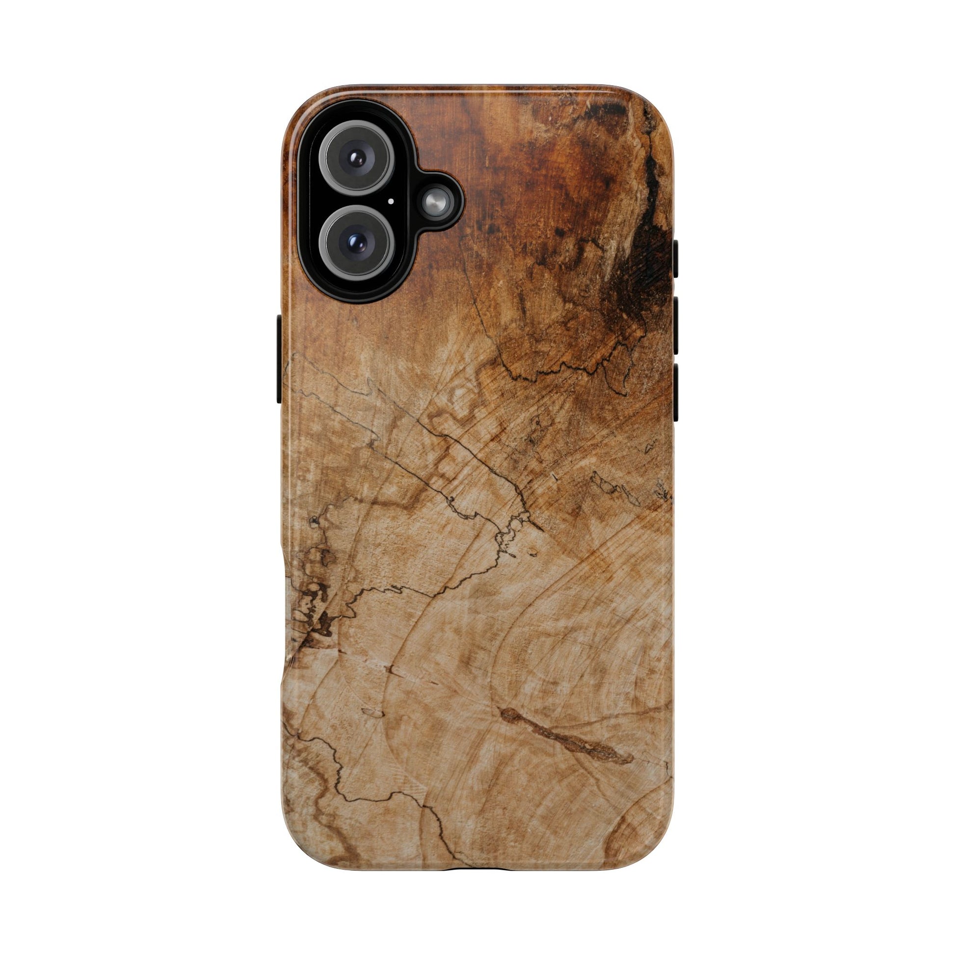 Woodland-Inspired Phone Case | Tough Cases, Natural Wood Grain Cover, Rustic Tech Accessory, Nature Lover Gift, Eco-Friendly - FORMO