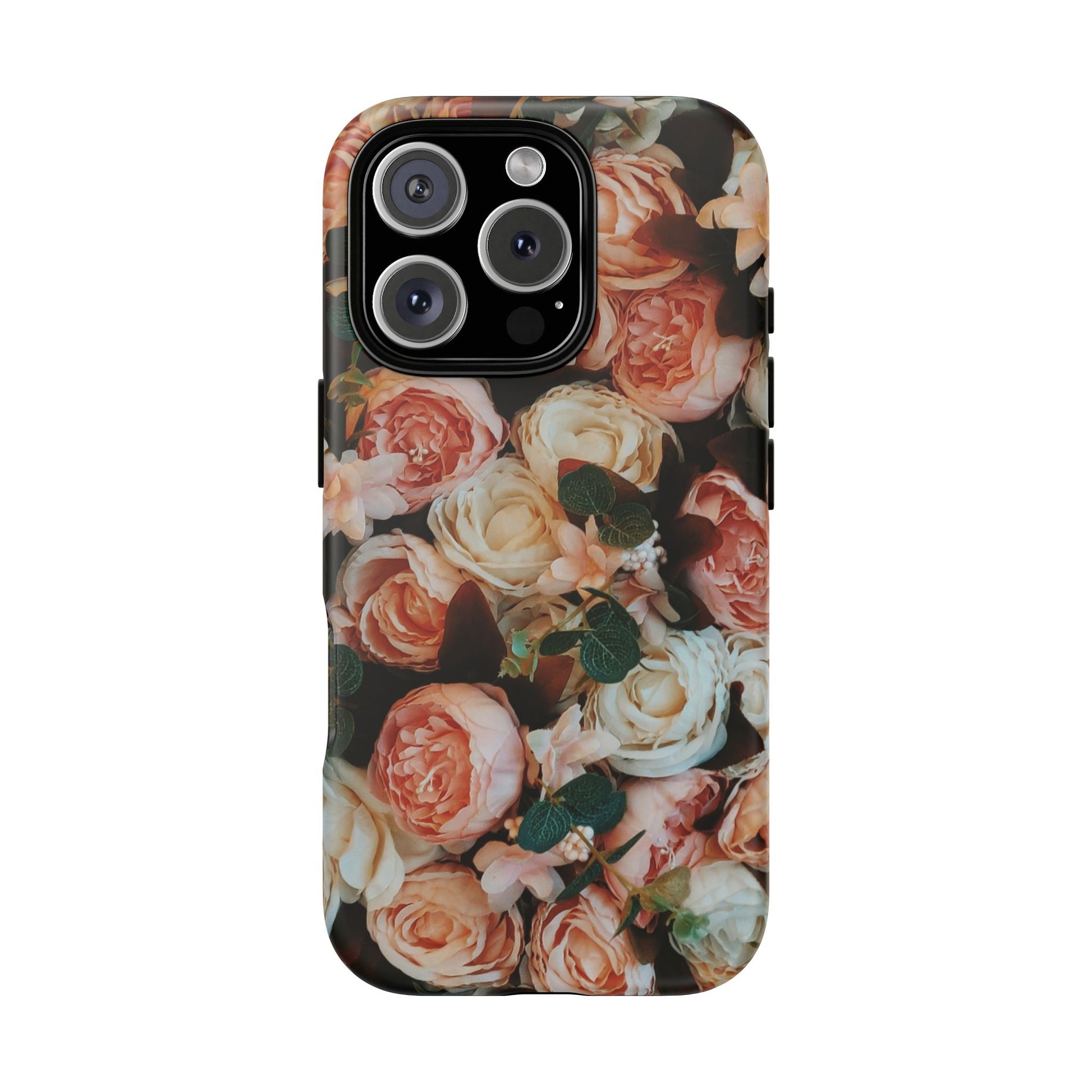 Floral Phone Case - Tough Cases, Rose Design, Floral Protection, Gift for Her, Cute Mobile Cover, Eco-Friendly Case - FORMO