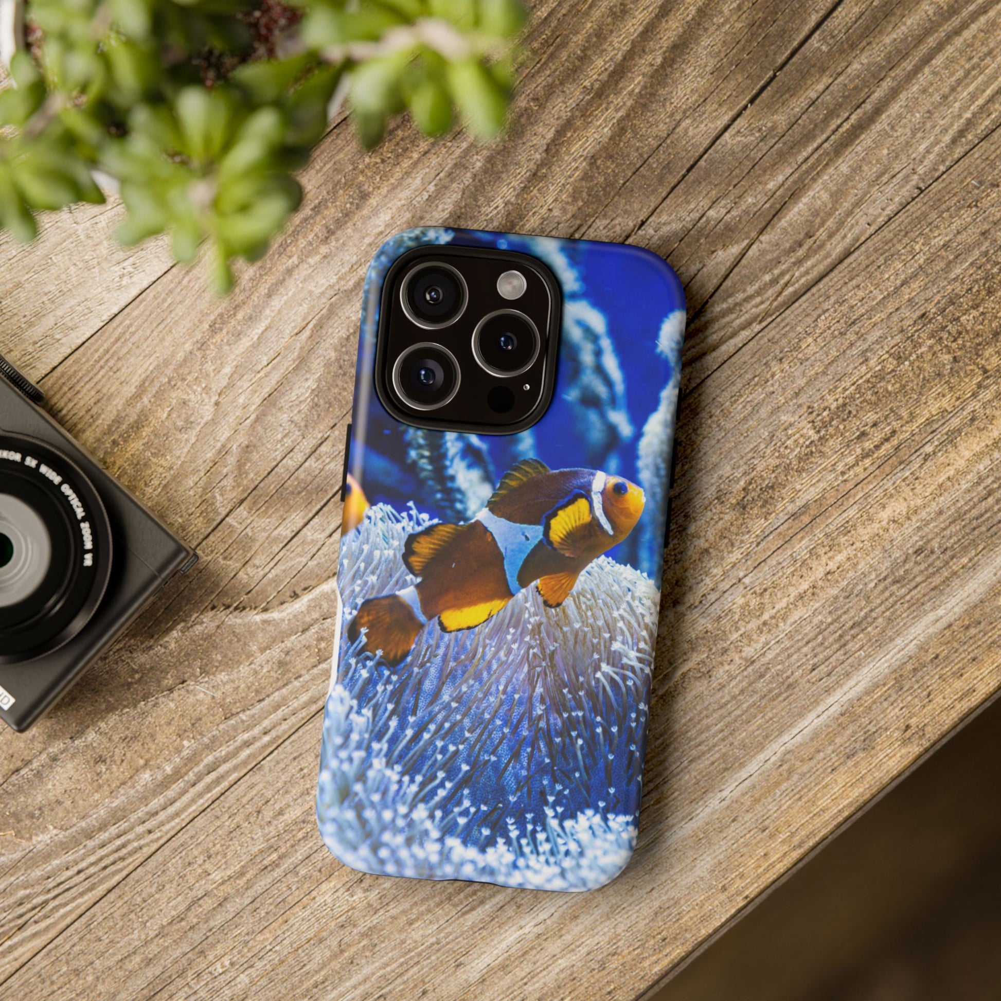 Colorful Marine Life Phone Case, Fish Case, Ocean Lover Gift, Underwater Art, Unique Phone Cover, Tough Phone Protector - FORMO