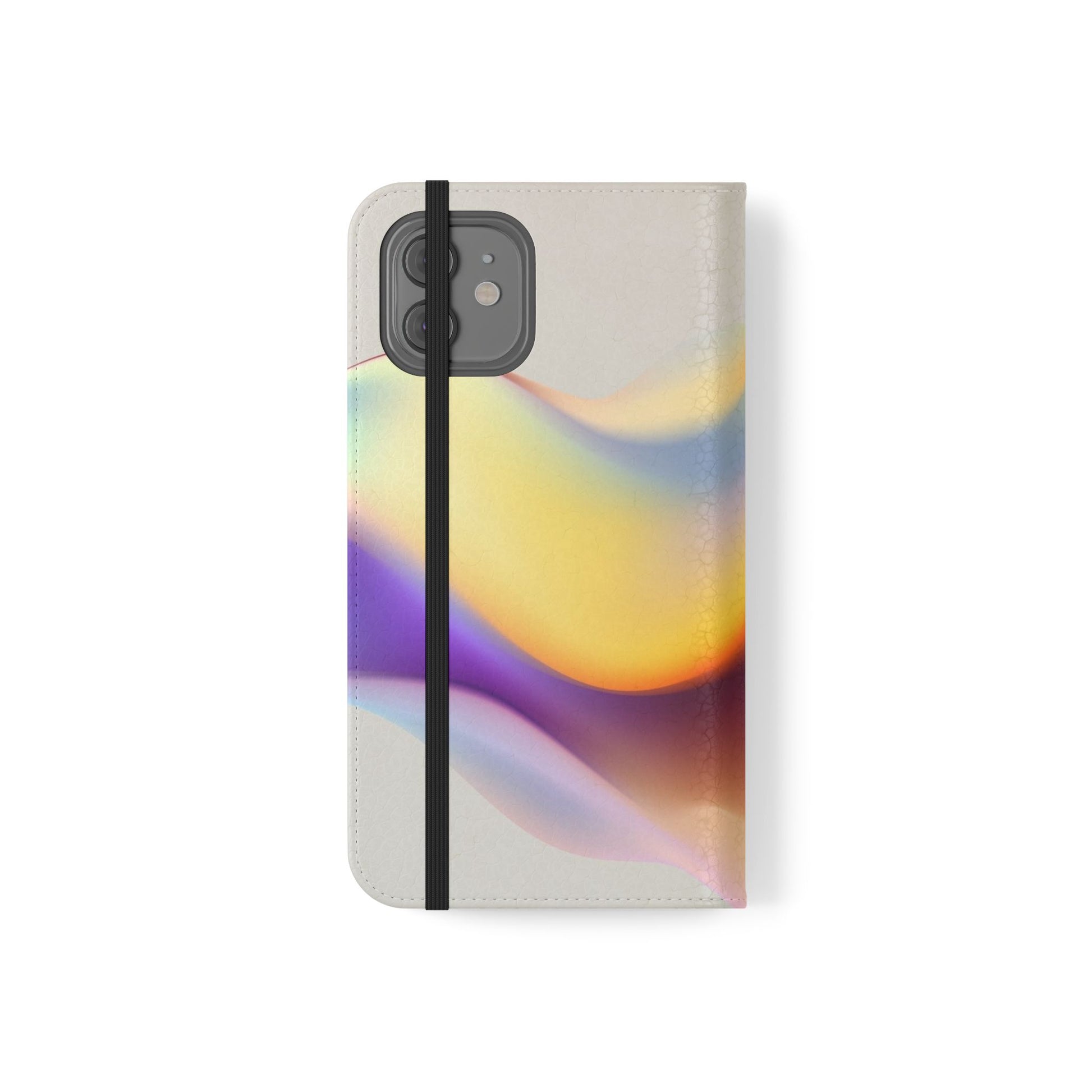 Abstract Gradient Wave Phone Wallet Case (iPhone & Samsung Compatible) - FORMO