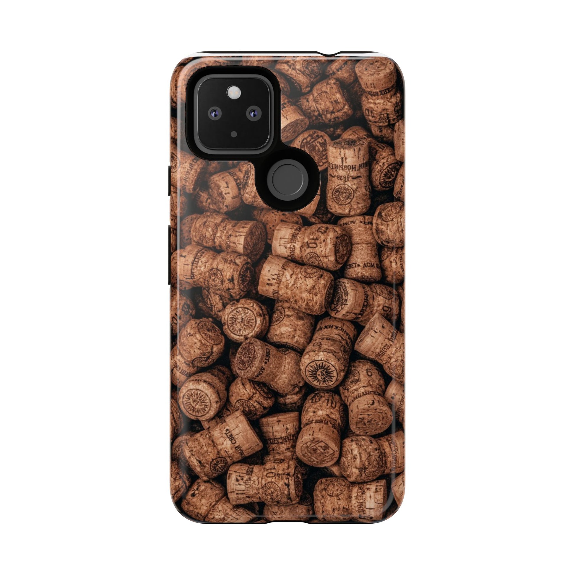 Cork Pattern Phone Case - Eco-Friendly, Vintage Style, Rustic Gifts for Wine Lovers, Housewarming, Birthday, Unique Gift - FORMO